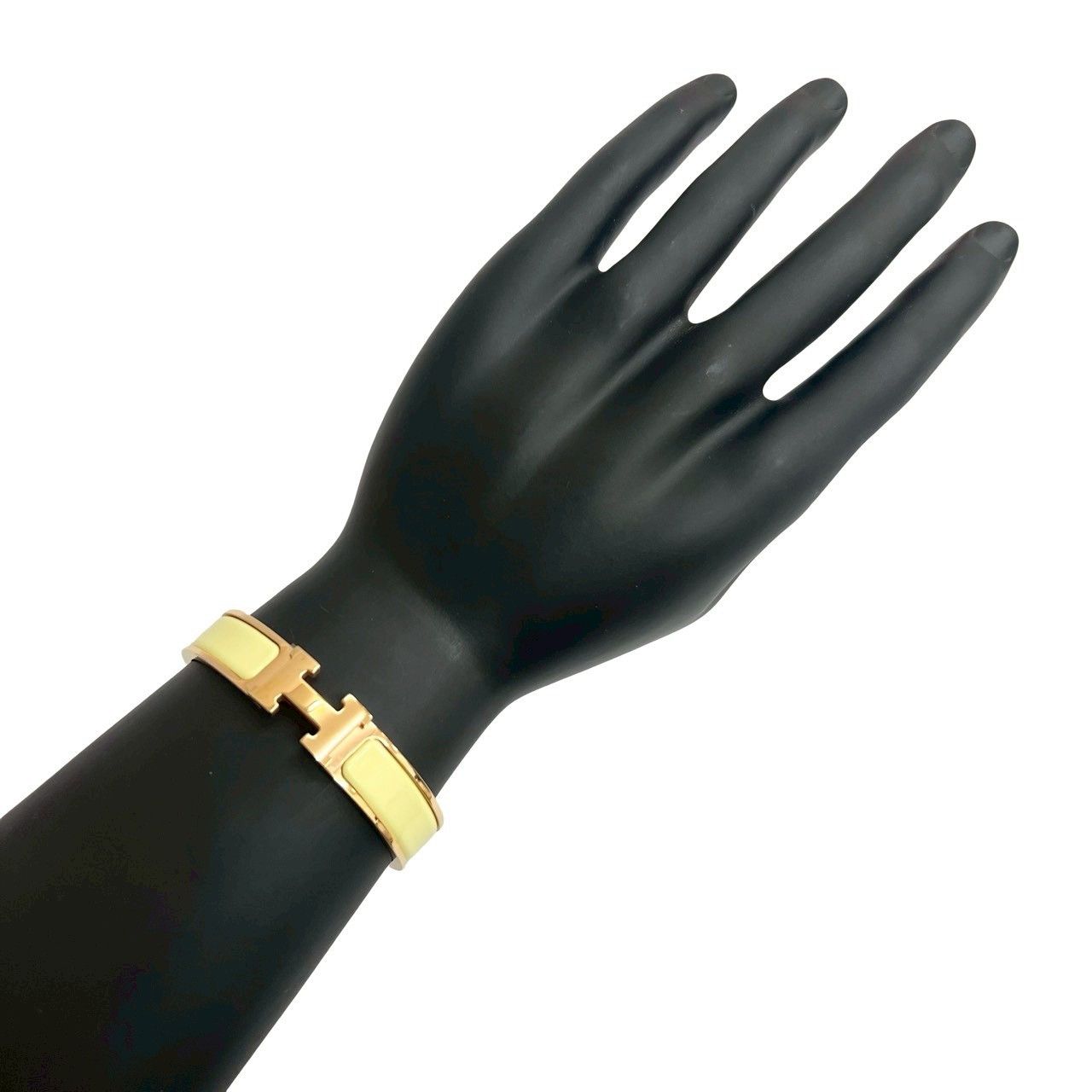 Hermes Hermes Hermes Click H Bracelet Metal Bracelet DUTY FREE for USA Size ONE SIZE - 2 Thumbnail