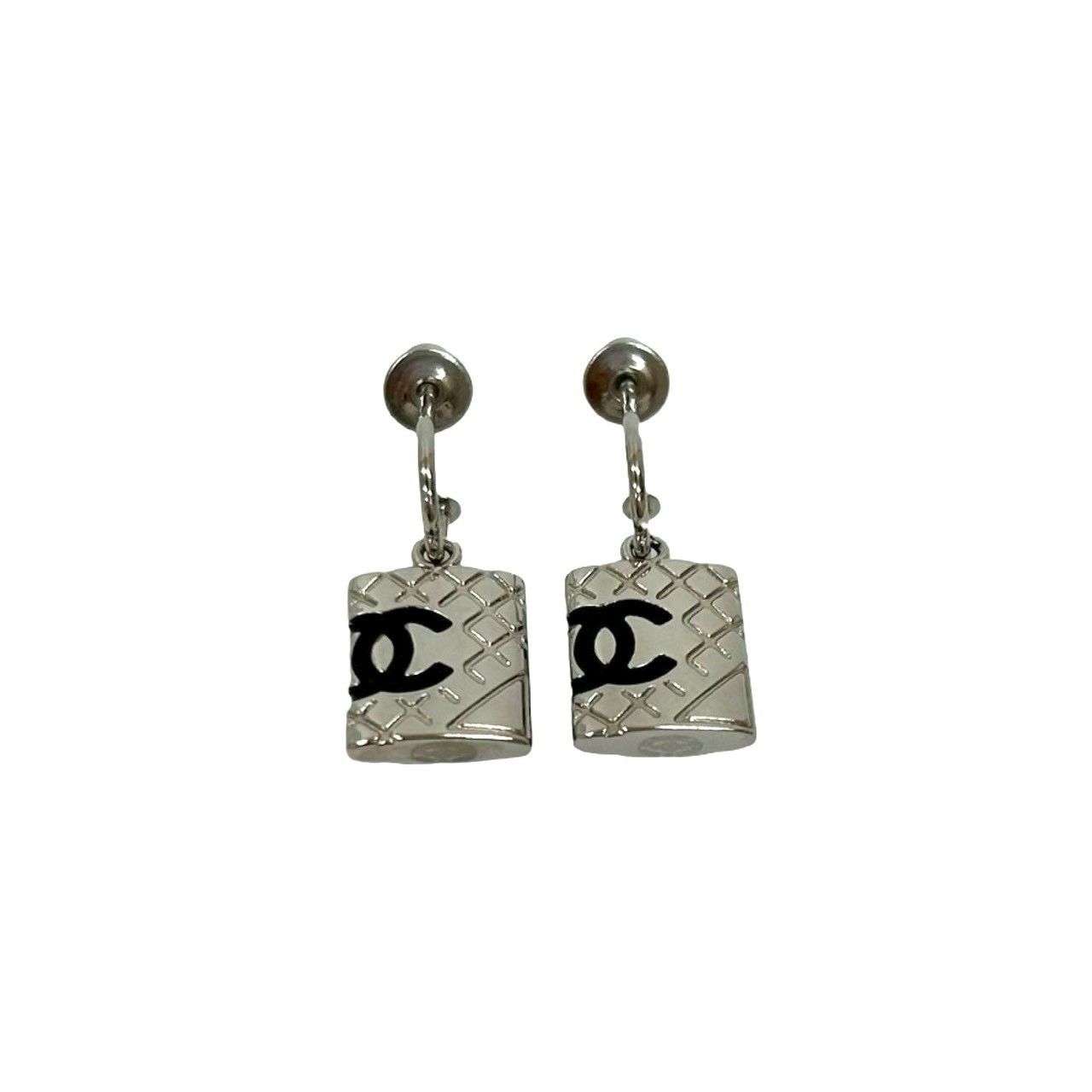 Chanel Chanel Chanel Cambon Earrings Metal Earrings DUTY FREE for USA Size ONE SIZE - 5 Thumbnail