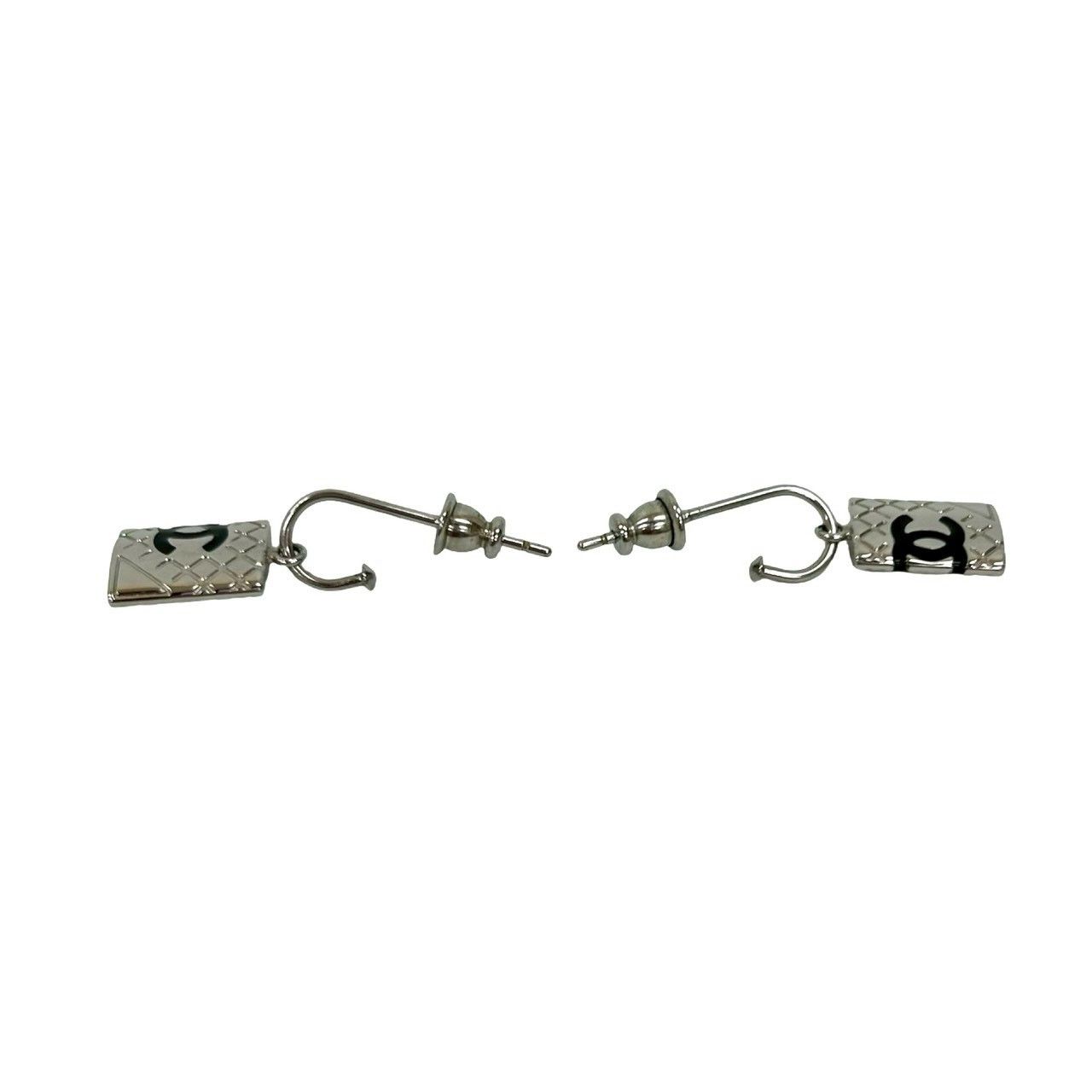 Chanel Chanel Chanel Cambon Earrings Metal Earrings DUTY FREE for USA Size ONE SIZE - 3 Thumbnail