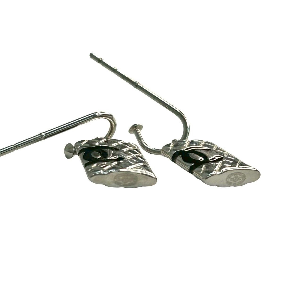 Chanel Chanel Chanel Cambon Earrings Metal Earrings DUTY FREE for USA Size ONE SIZE - 4 Thumbnail