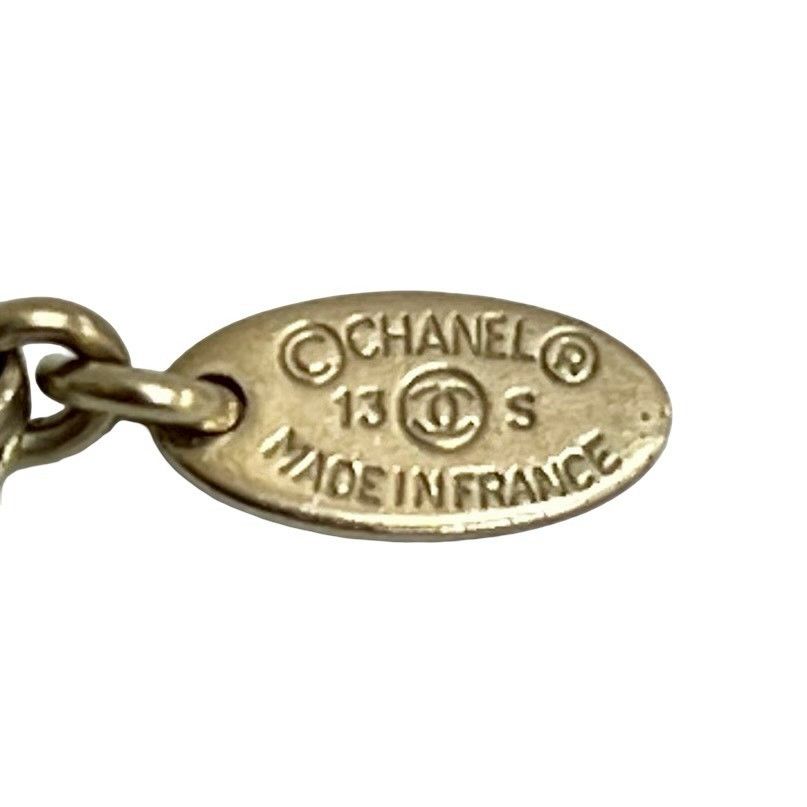 Chanel Chanel Chanel Coco Mark Swing Pearl Necklace Metal Necklace DUTY FREE for USA Size ONE SIZE - 3 Thumbnail