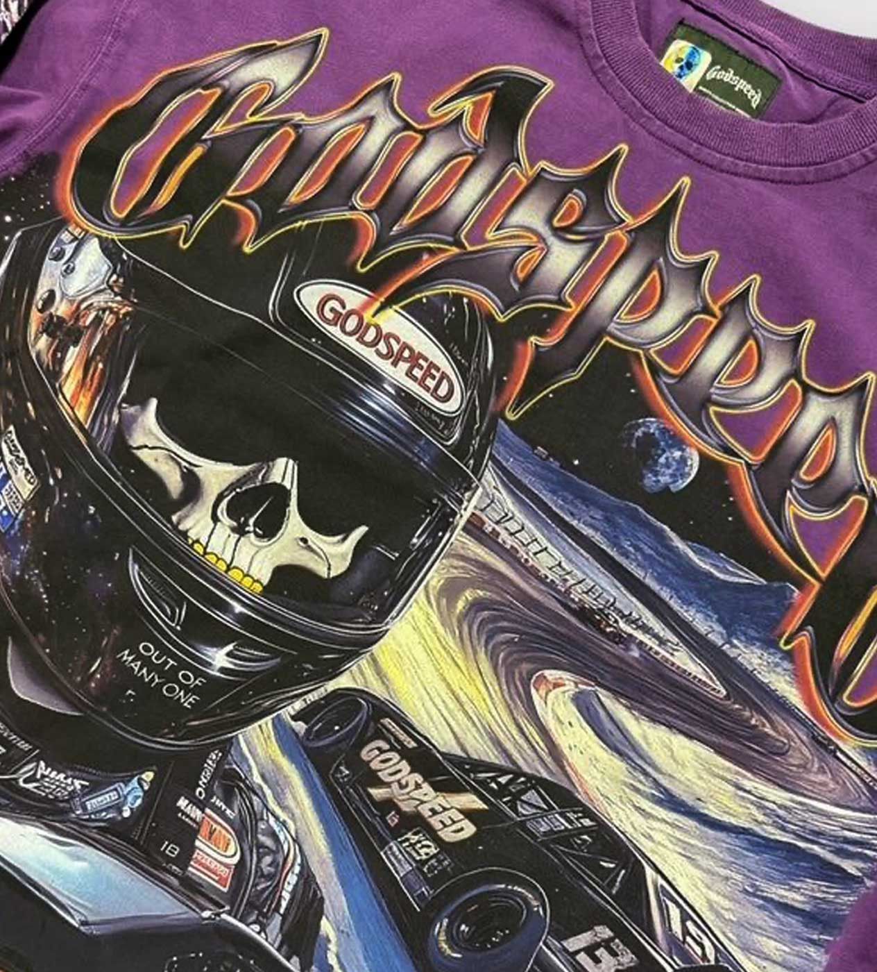 Godspeed Le Dernier L/S Tee Purple Size US XL / EU 56 / 4 - 3 Thumbnail