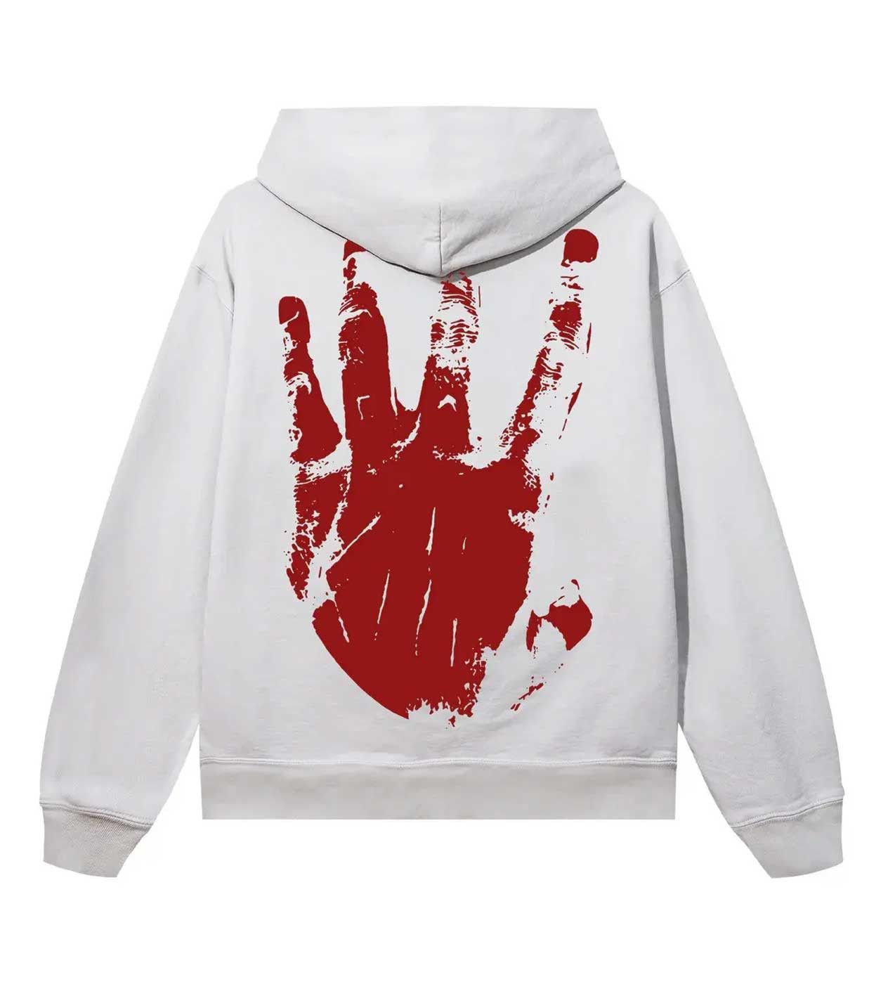 Revenge Xxxtentacion Kill Outline Hoodie Cement/Red Size US L / EU 52-54 / 3 - 2 Thumbnail