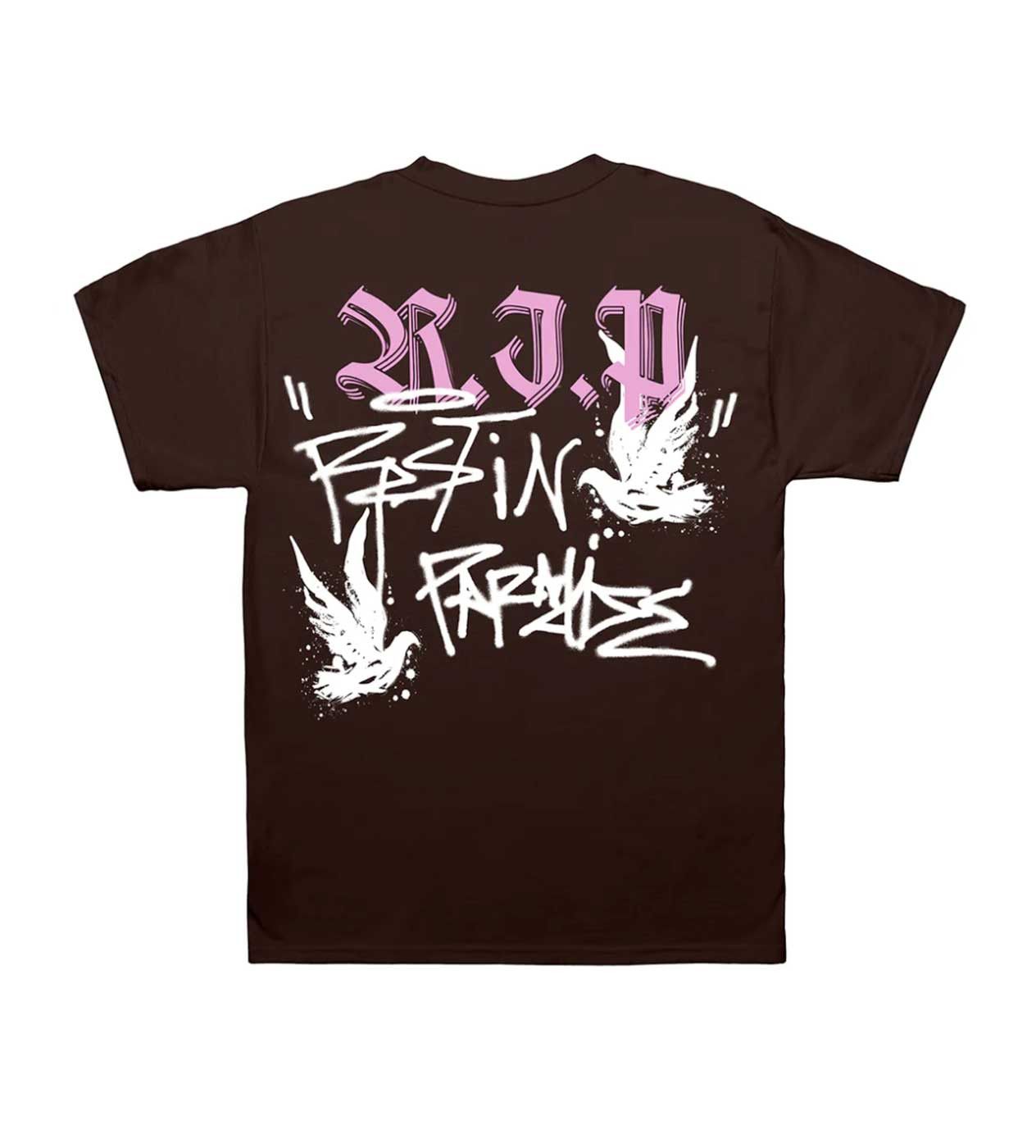 Revenge Graffiti Dove Tee Chocolate Brown Size US XXL / EU 58 / 5 - 2 Thumbnail