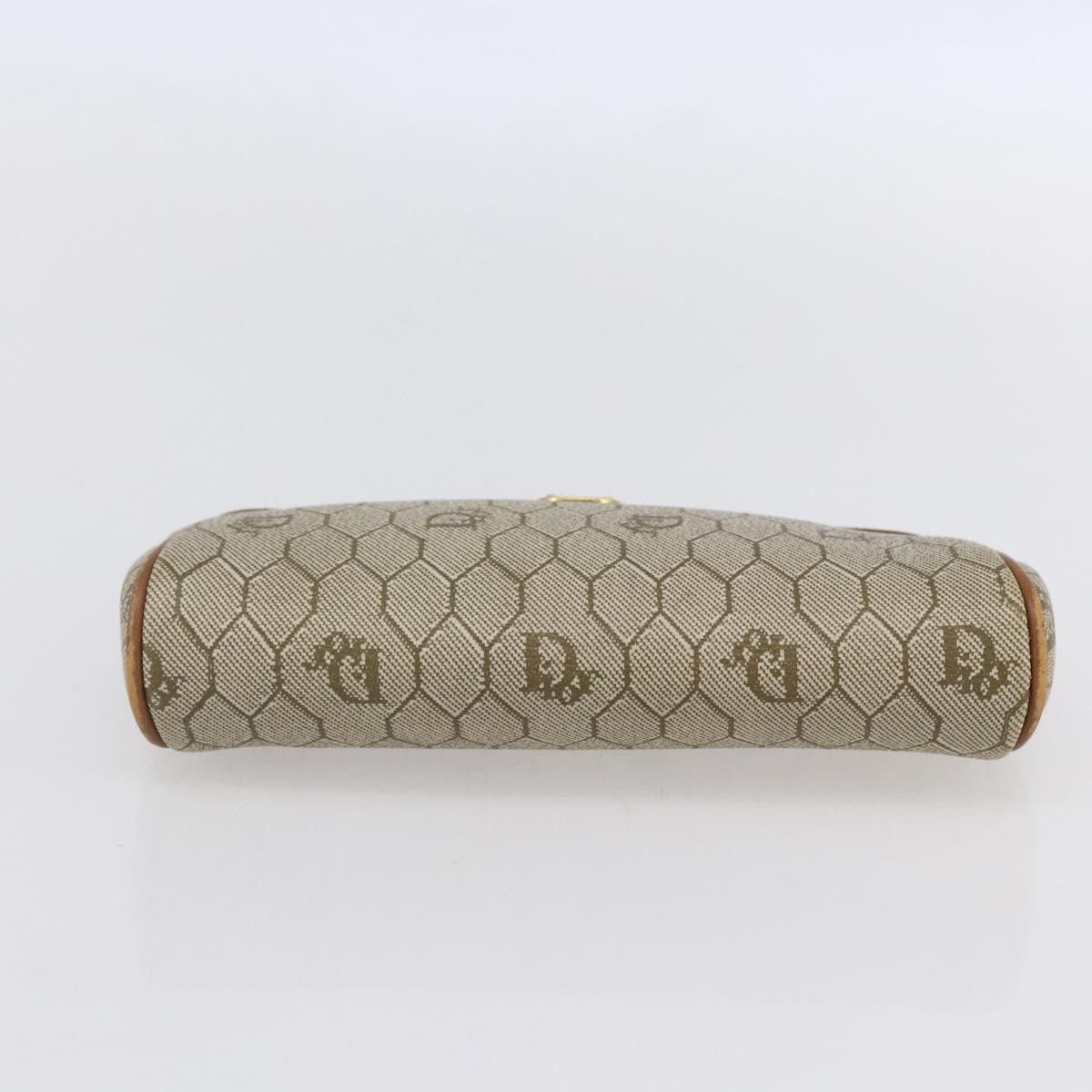Dior Christian Dior Vintage Honeycomb Zip Canvas and Leather Size ONE SIZE - 13 Thumbnail