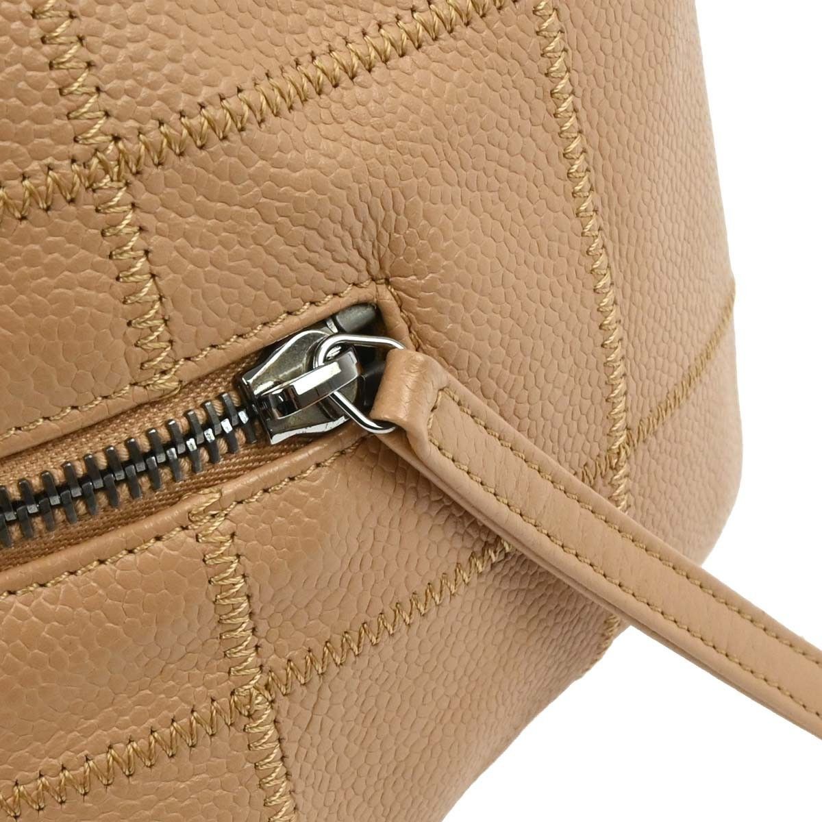 Chanel Chanel Square Stitch Shoulder Bag Quilted Caviar Size ONE SIZE - 8 Thumbnail