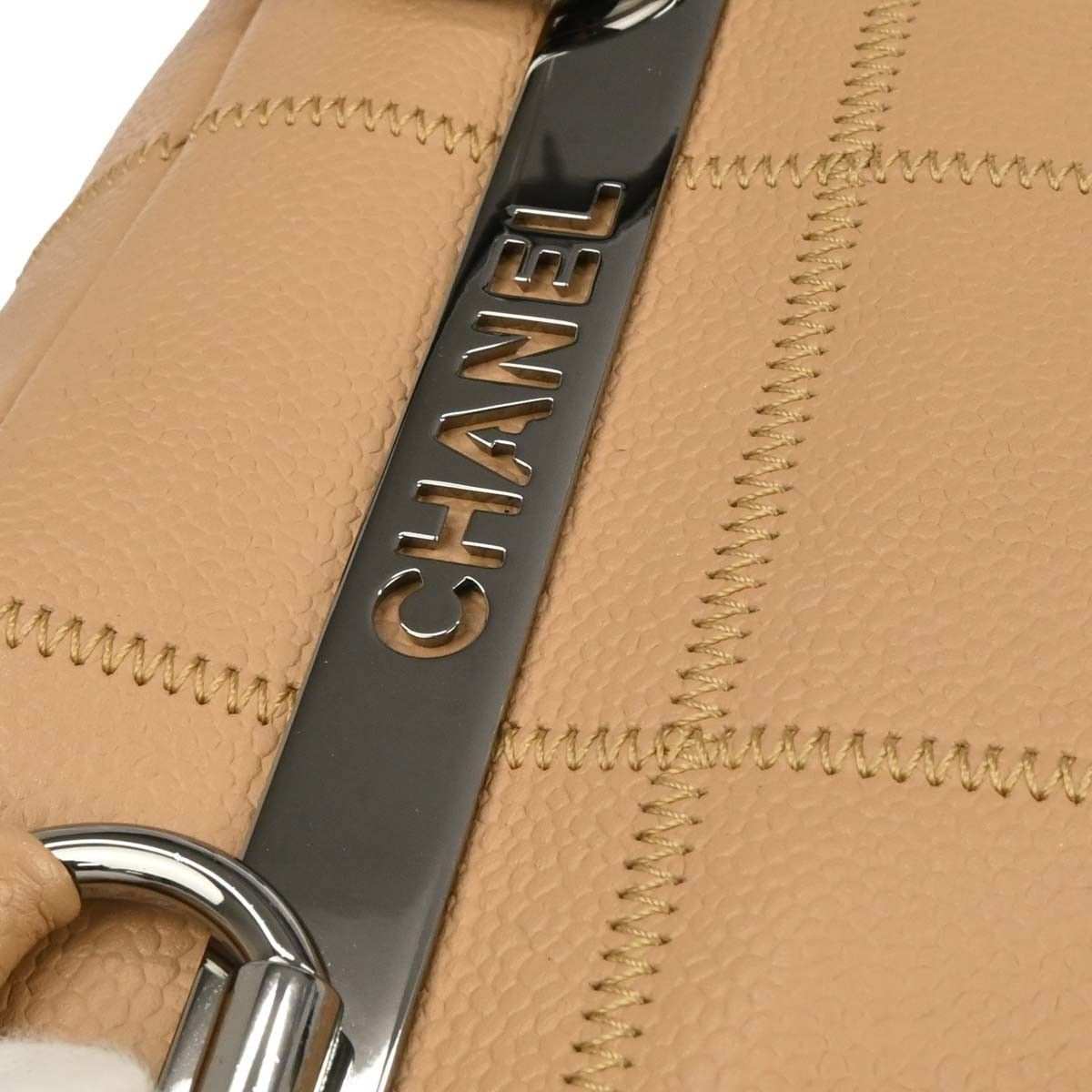 Chanel Chanel Square Stitch Shoulder Bag Quilted Caviar Size ONE SIZE - 10 Thumbnail