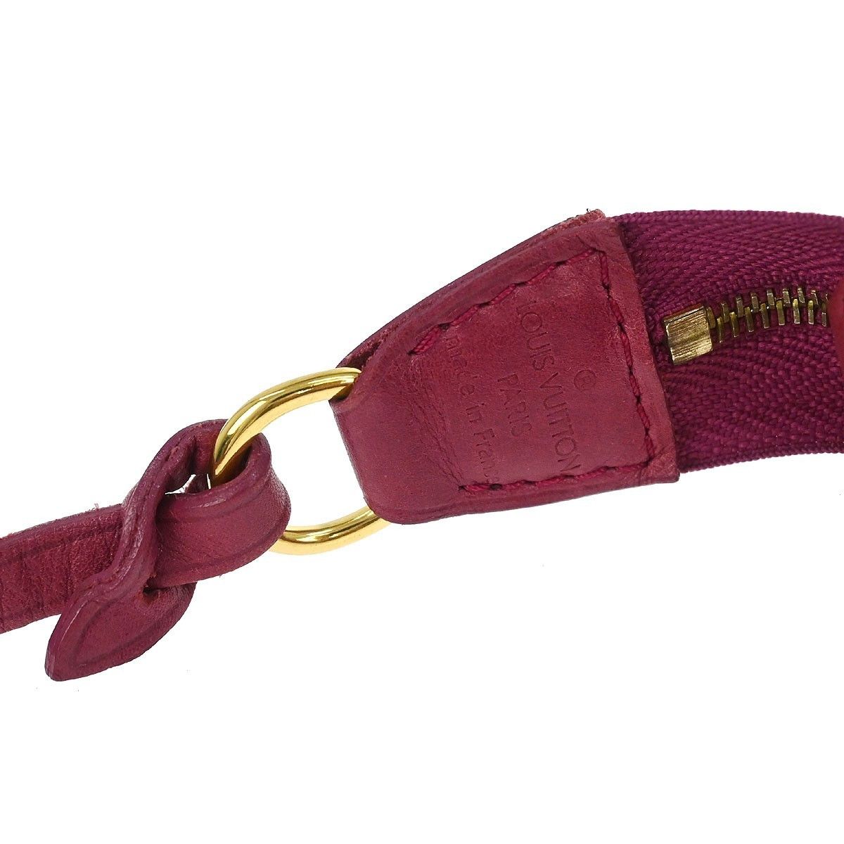Louis Vuitton Louis Vuitton Charms Pochette PVC Over Printed Silk Size ONE SIZE - 4 Thumbnail