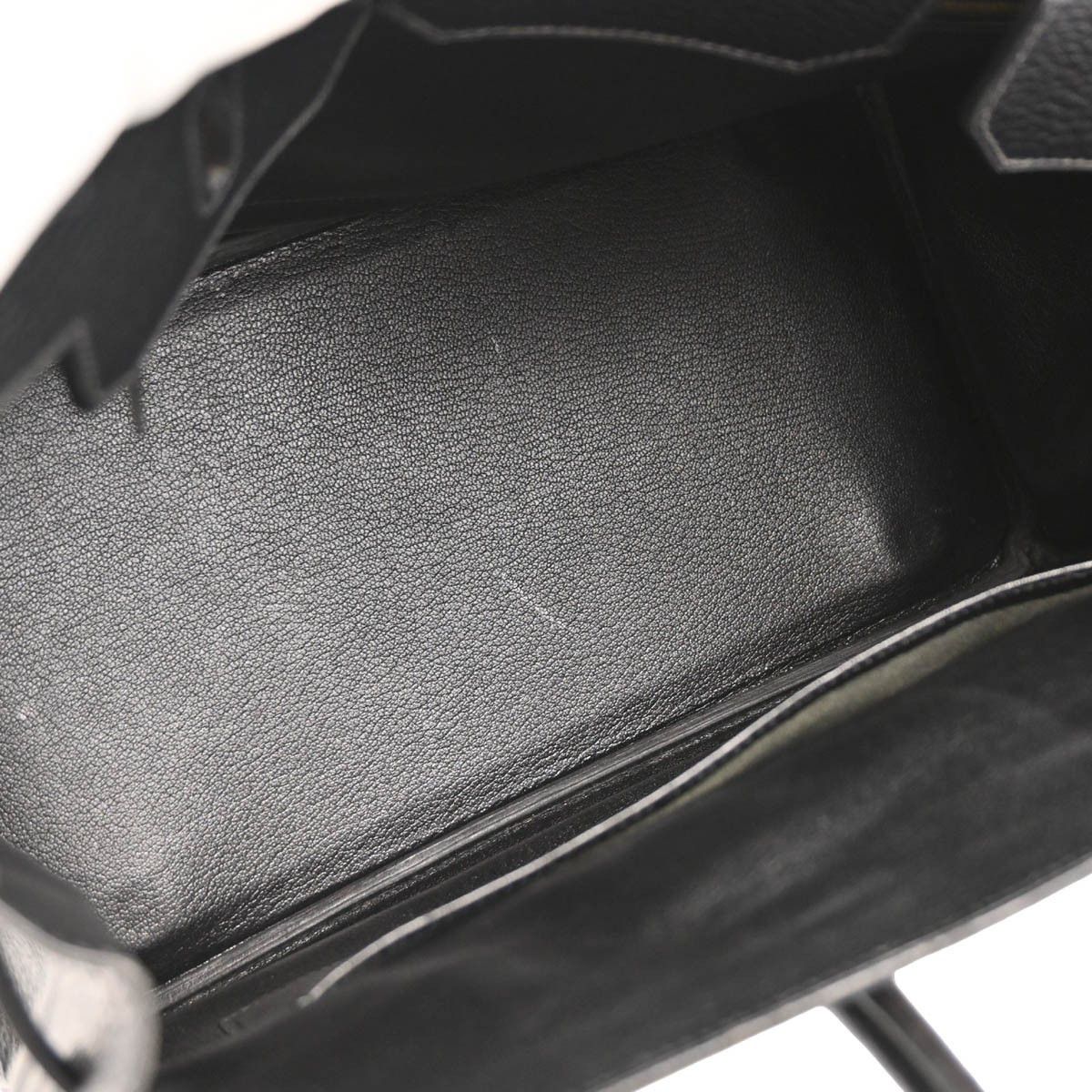 Hermes Hermes Birkin Handbag Black Ardennes with Gold Hardware Size ONE SIZE - 9 Thumbnail