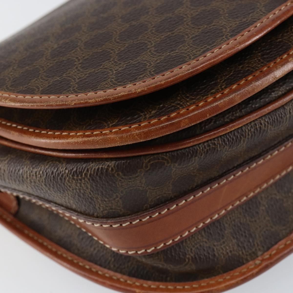 Celine Celine Vintage Macadam Canvas and Leather Size ONE SIZE - 10 Thumbnail