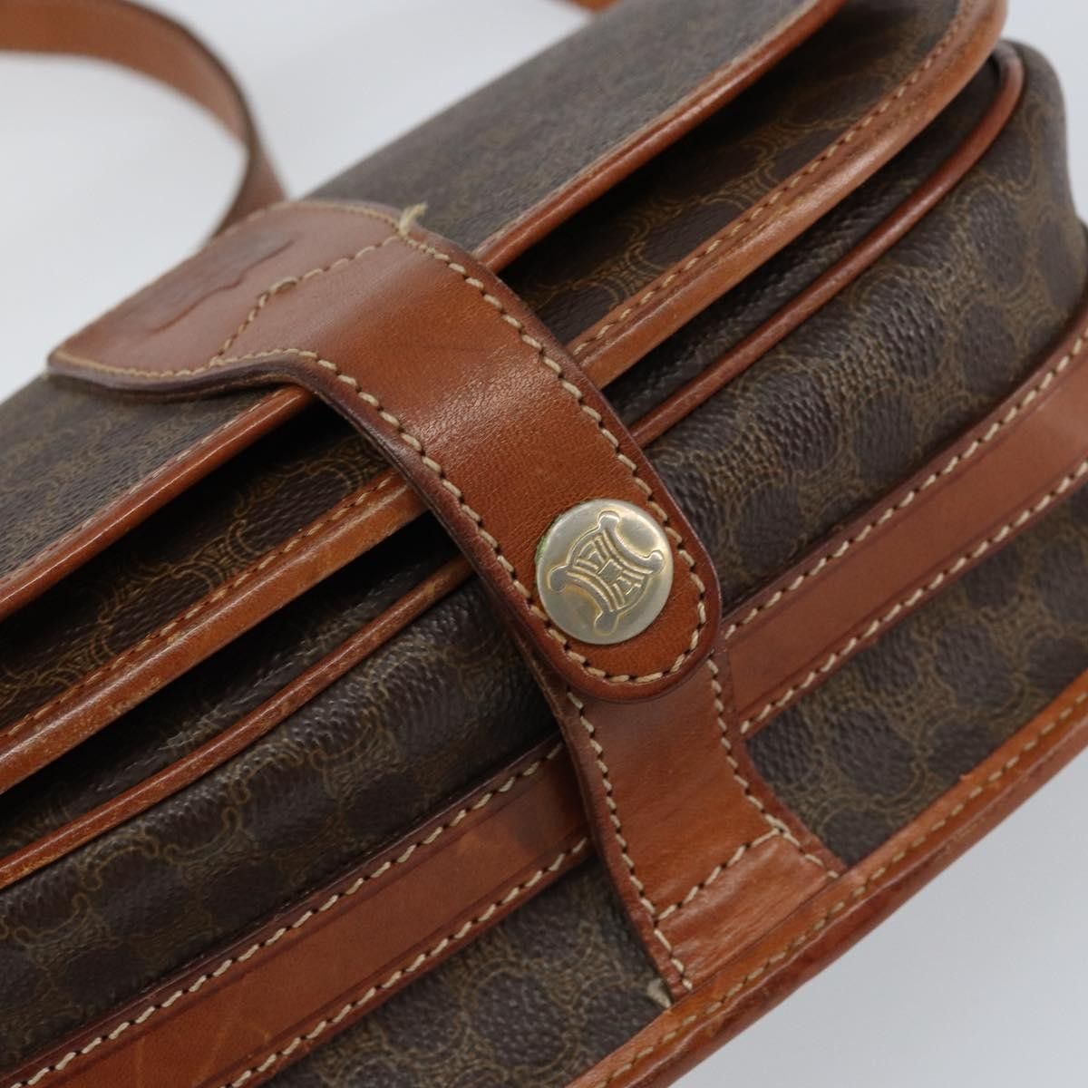 Celine Celine Vintage Macadam Canvas and Leather Size ONE SIZE - 17 Thumbnail