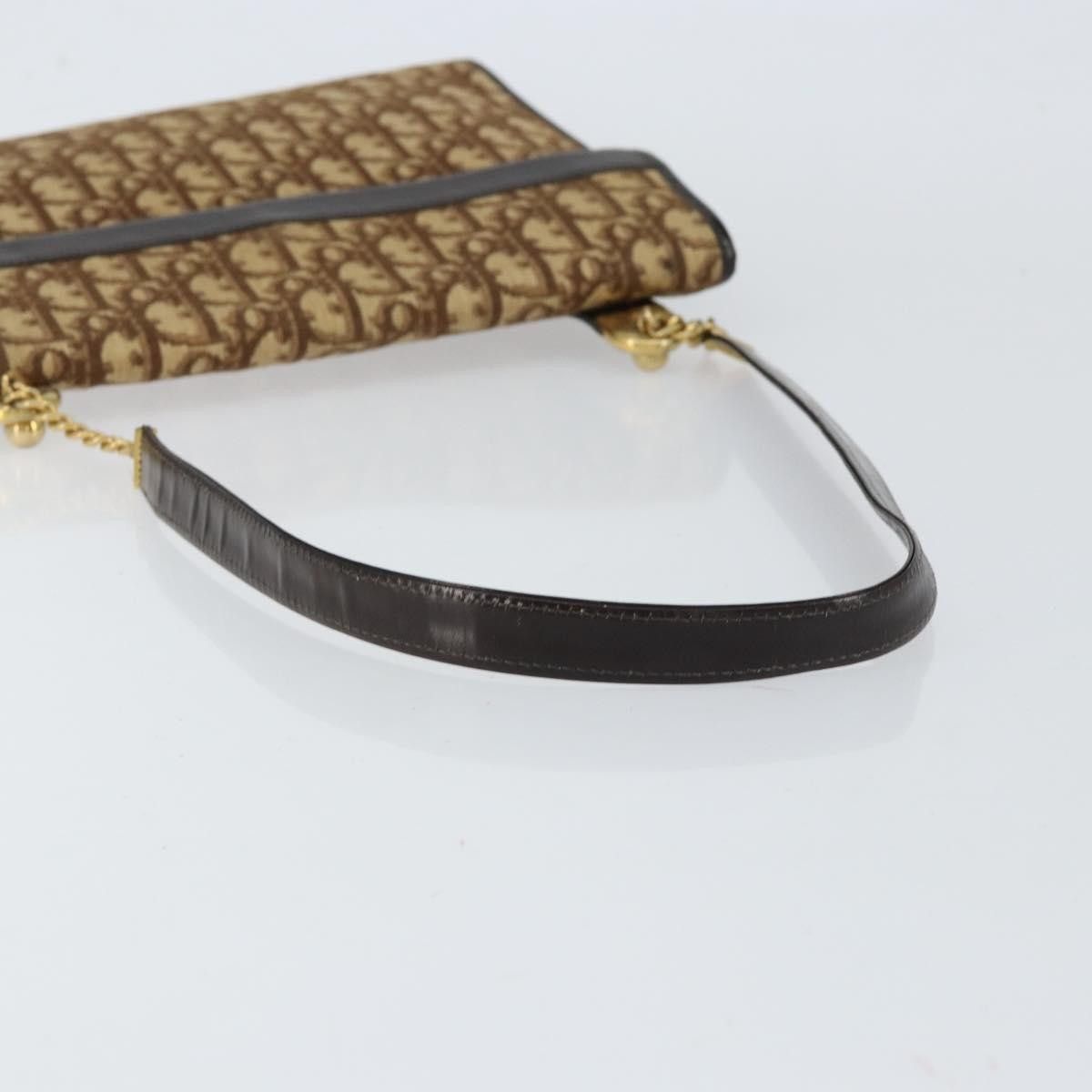 Dior Christian Dior Vintage Trotter Shoulder Bag Canvas Size ONE SIZE - 7 Thumbnail