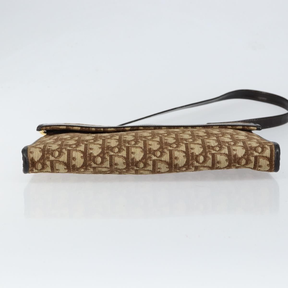 Dior Christian Dior Vintage Trotter Shoulder Bag Canvas Size ONE SIZE - 14 Thumbnail