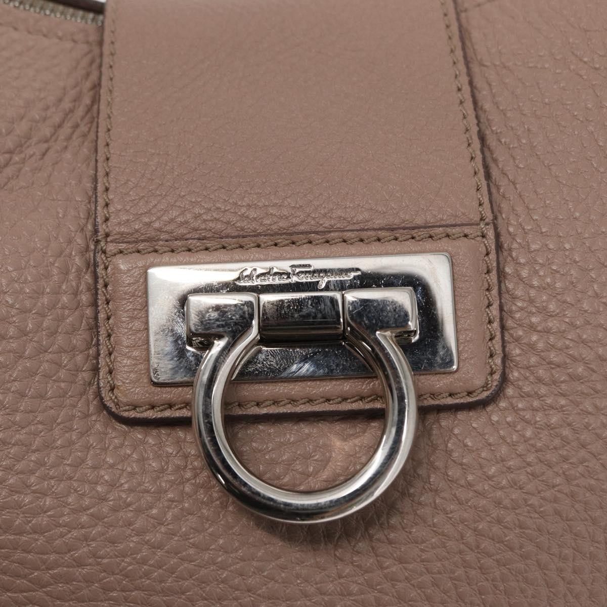 Salvatore Ferragamo Salvatore Ferragamo Fanisa Hobo Leather Size ONE SIZE - 14 Thumbnail