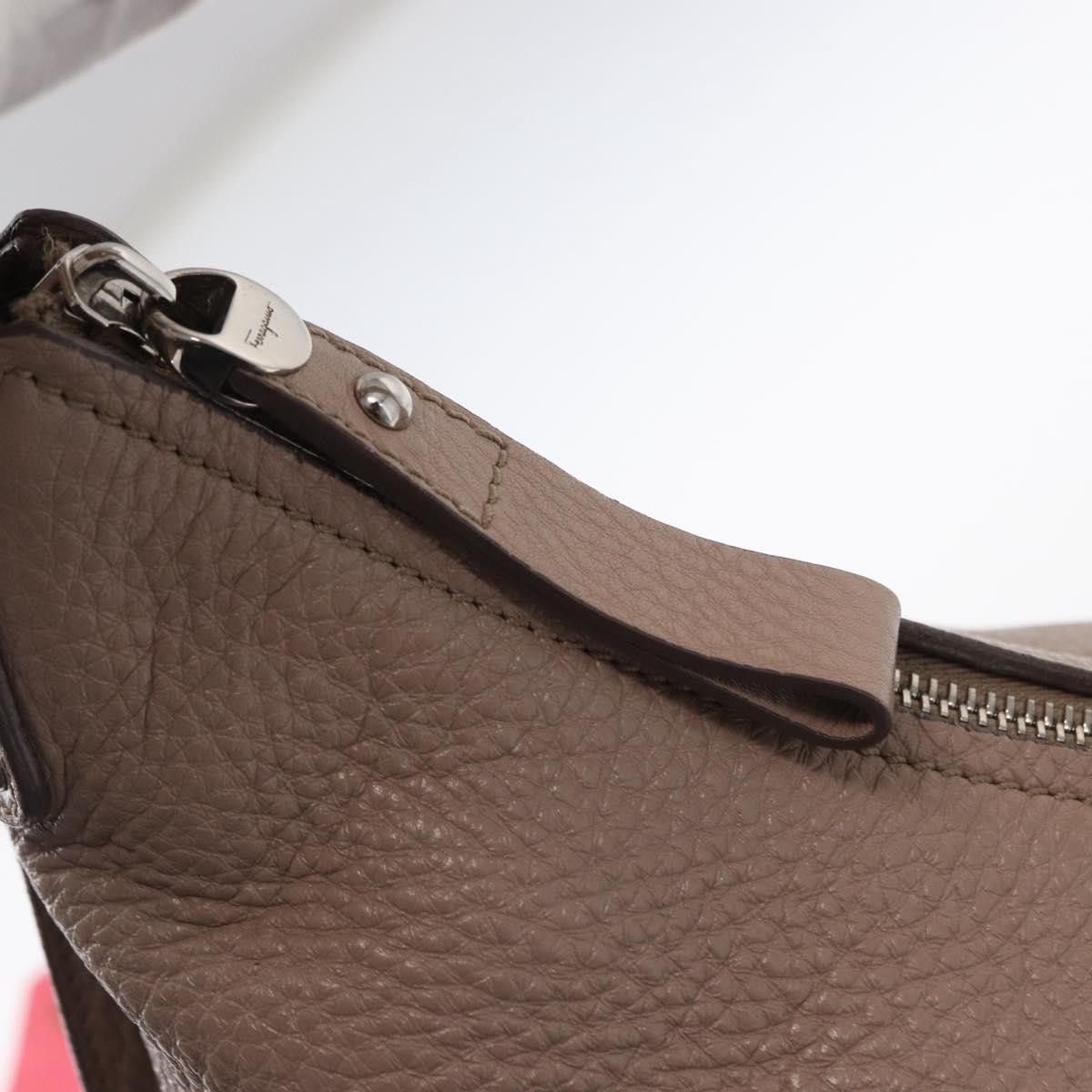 Salvatore Ferragamo Salvatore Ferragamo Fanisa Hobo Leather Size ONE SIZE - 20 Thumbnail