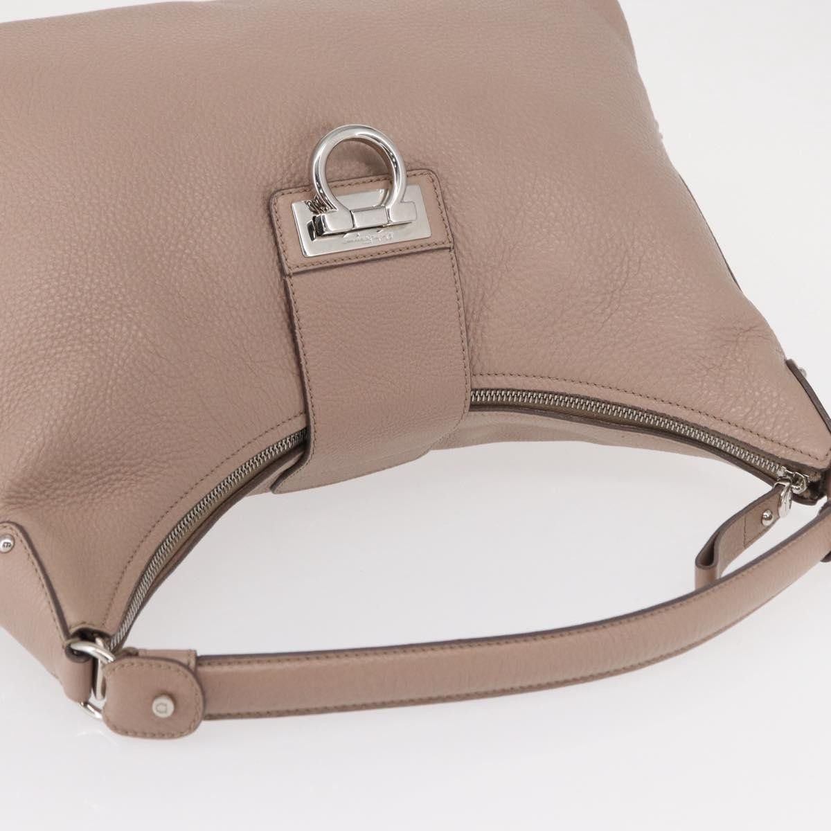 Salvatore Ferragamo Salvatore Ferragamo Fanisa Hobo Leather Size ONE SIZE - 16 Thumbnail