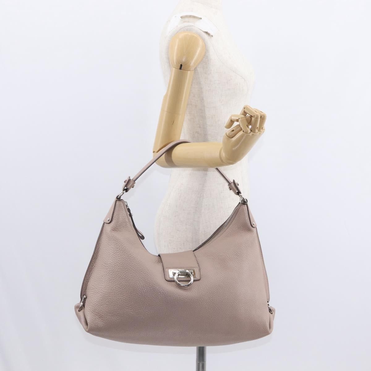 Salvatore Ferragamo Salvatore Ferragamo Fanisa Hobo Leather Size ONE SIZE - 13 Thumbnail