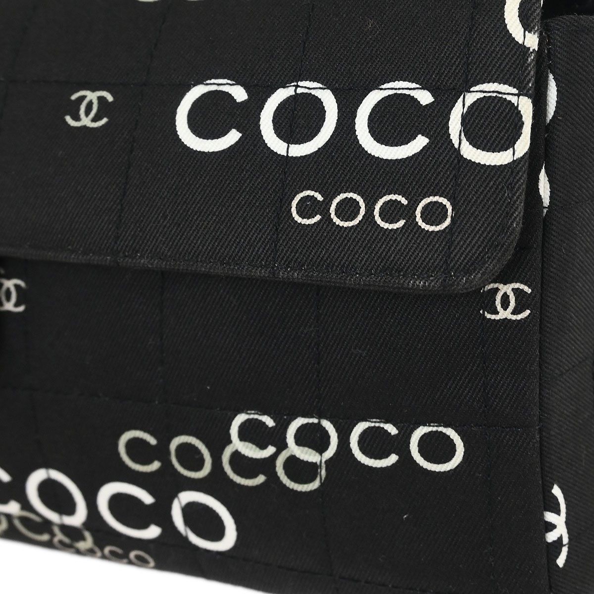 Chanel Chanel Chocolate Bar Flap Bag Quilted Printed Canvas Size ONE SIZE - 8 Thumbnail