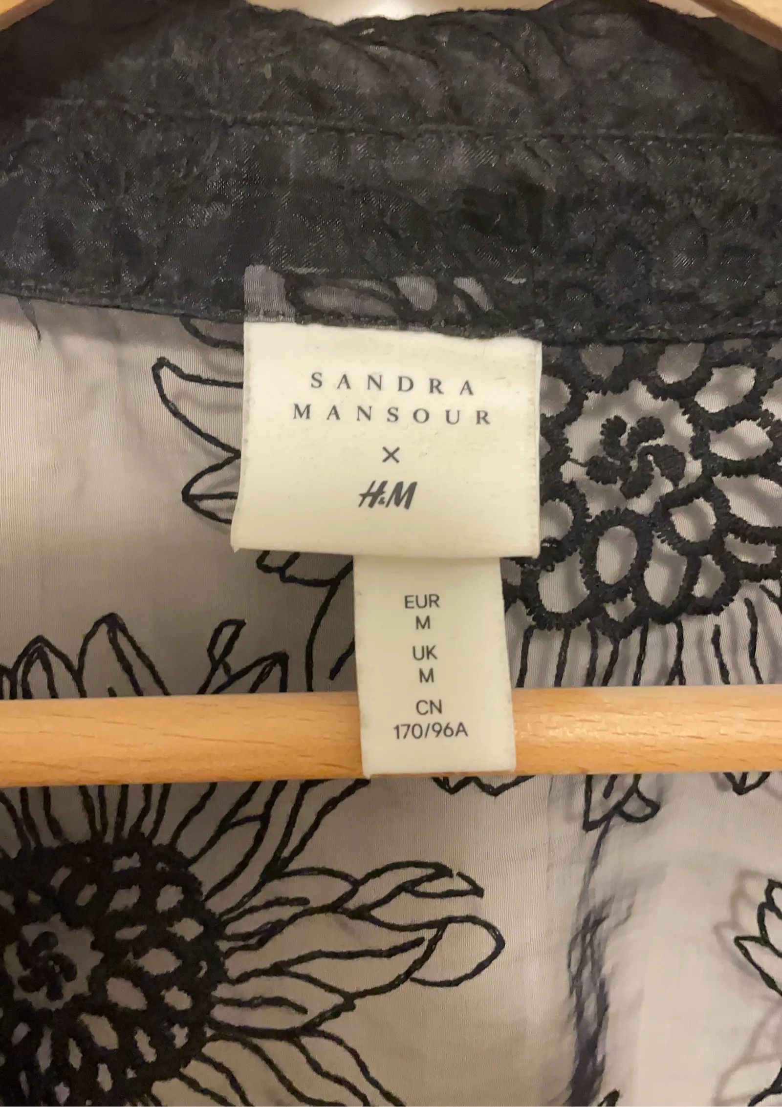 H&M Sandra Mansour x H&M Blouse Size M / US 6-8 / IT 42-44 - 3 Thumbnail