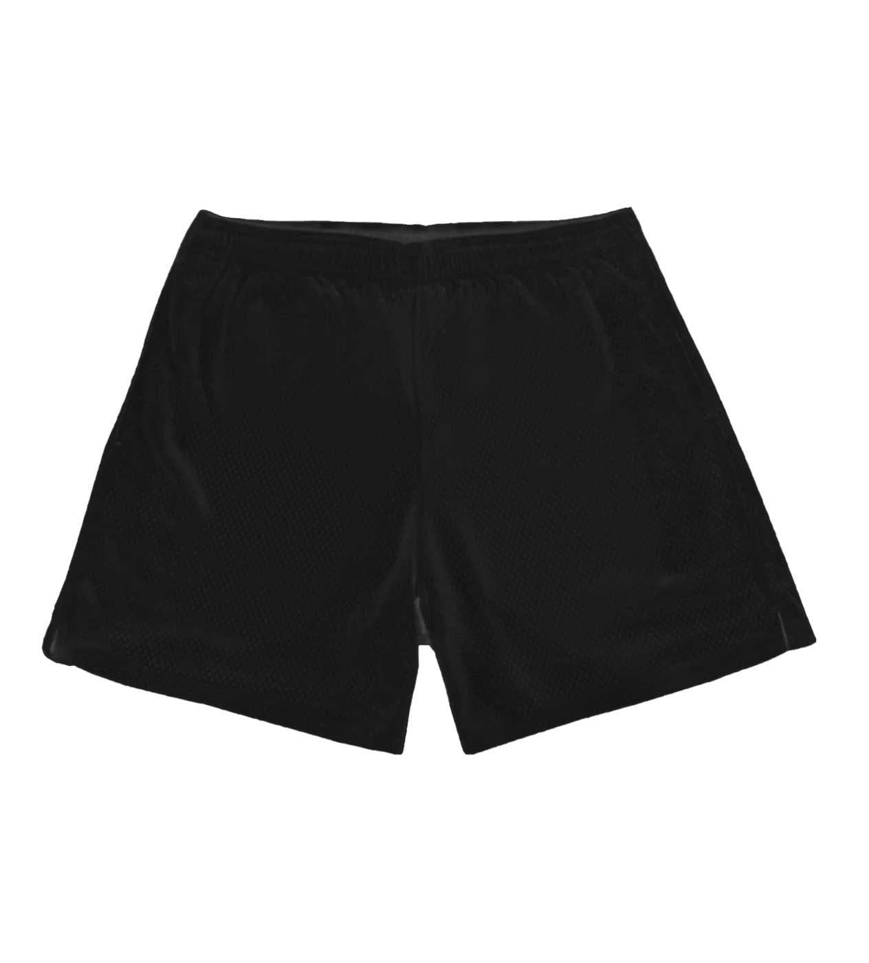 Revenge Embroidered Logo Mesh Short Black/Red Size US 34 / EU 50 - 2 Thumbnail