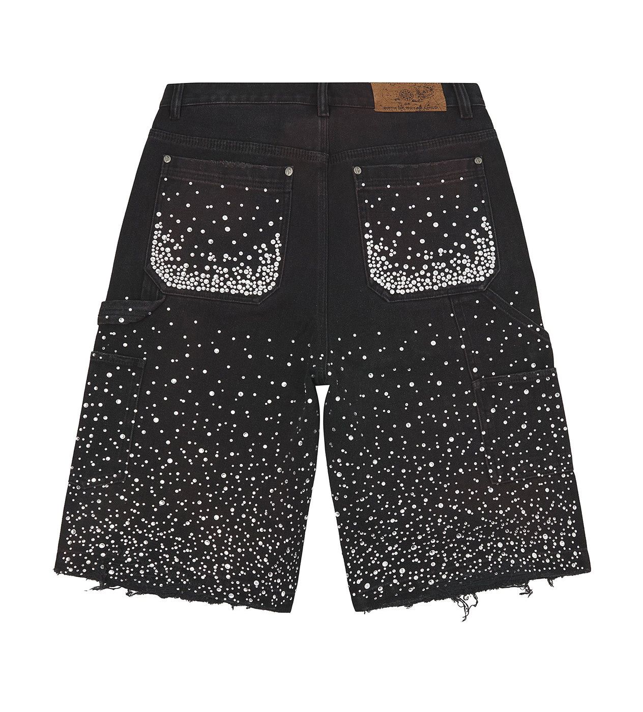 Birth of Royal Child Redial 20k Diamond Shorts Washed Black Size US 30 / EU 46 - 2 Thumbnail