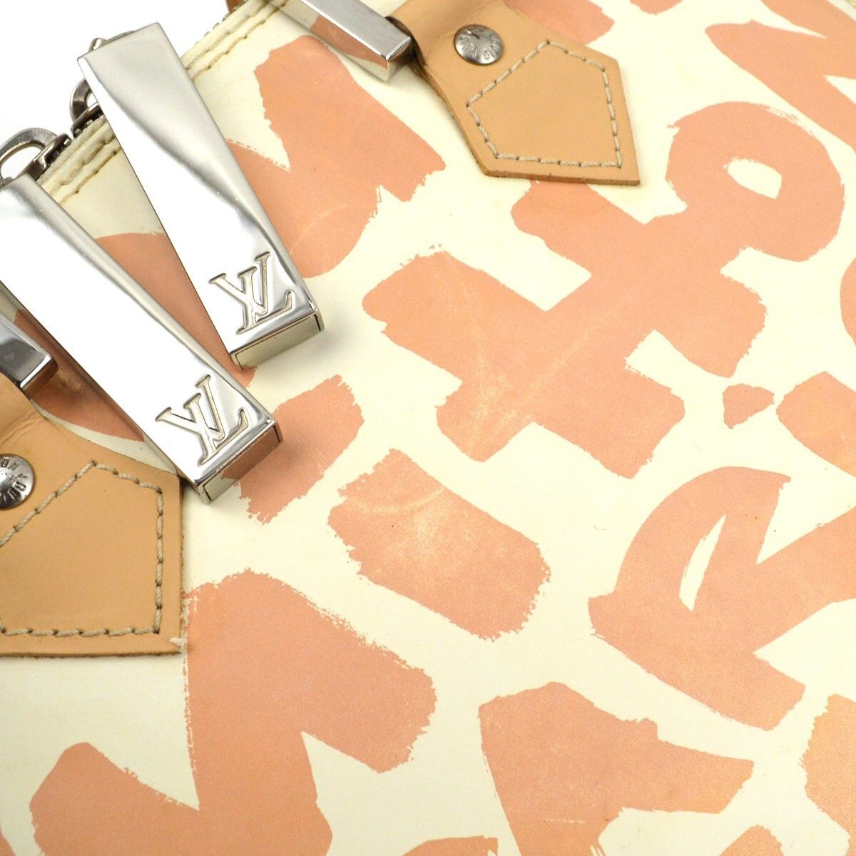 Louis Vuitton Louis Vuitton Alma Handbag Limited Edition Graffiti Leather Size ONE SIZE - 9 Thumbnail