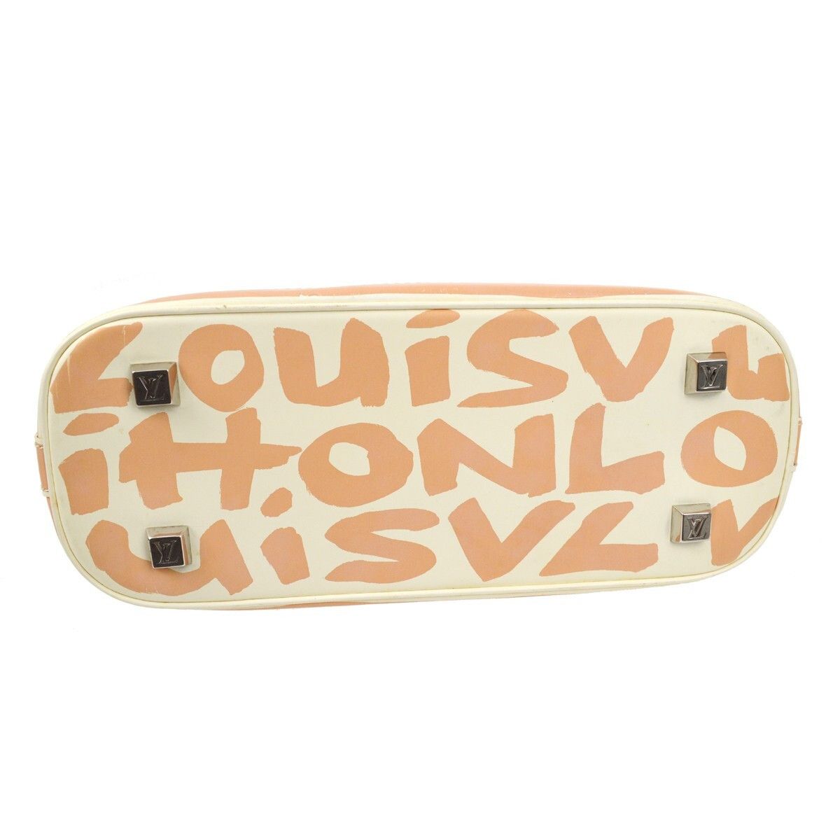 Louis Vuitton Louis Vuitton Alma Handbag Limited Edition Graffiti Leather Size ONE SIZE - 3 Thumbnail