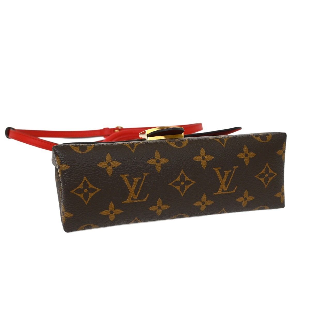 Louis Vuitton Louis Vuitton Locky Handbag Monogram Canvas with Leather Size ONE SIZE - 8 Thumbnail