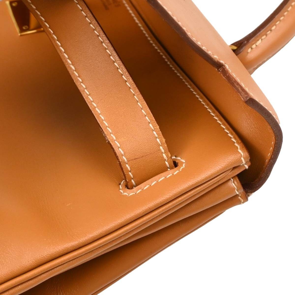 Hermes Hermes Kelly Handbag Brown Chamonix with Gold Hardware Size ONE SIZE - 6 Thumbnail