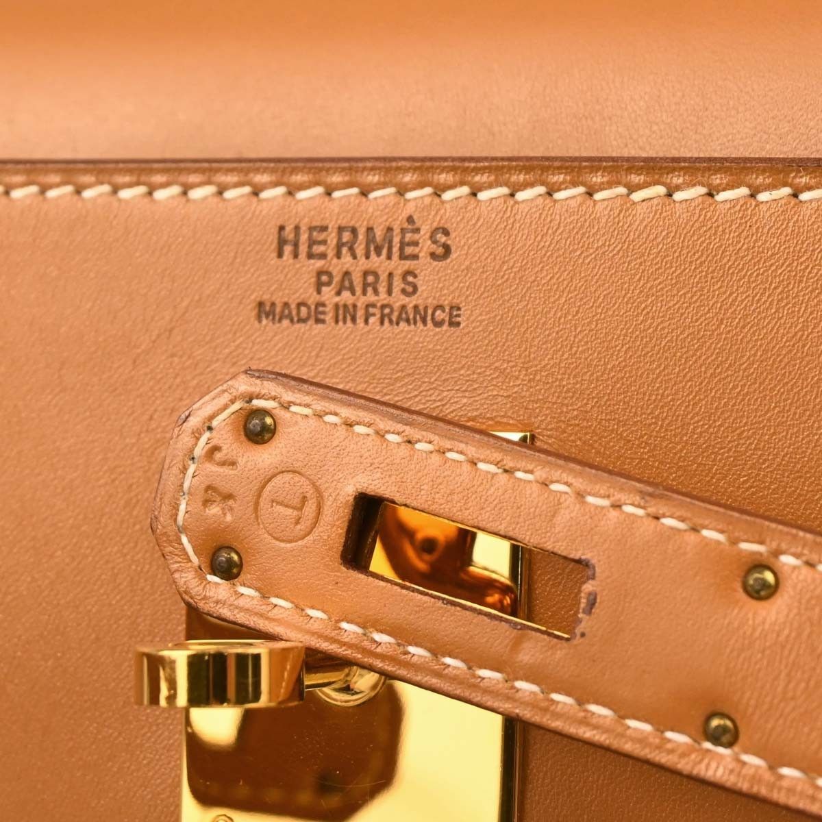 Hermes Hermes Kelly Handbag Brown Chamonix with Gold Hardware Size ONE SIZE - 4 Thumbnail