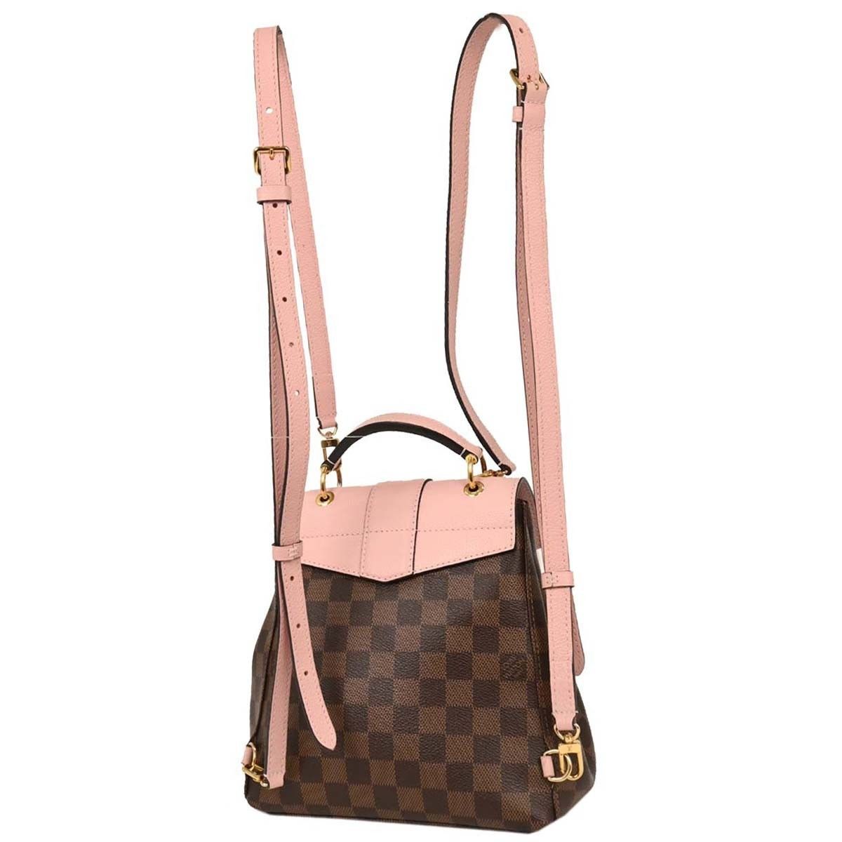 Louis Vuitton Louis Vuitton Clapton Backpack Damier and Leather Size ONE SIZE - 2 Thumbnail