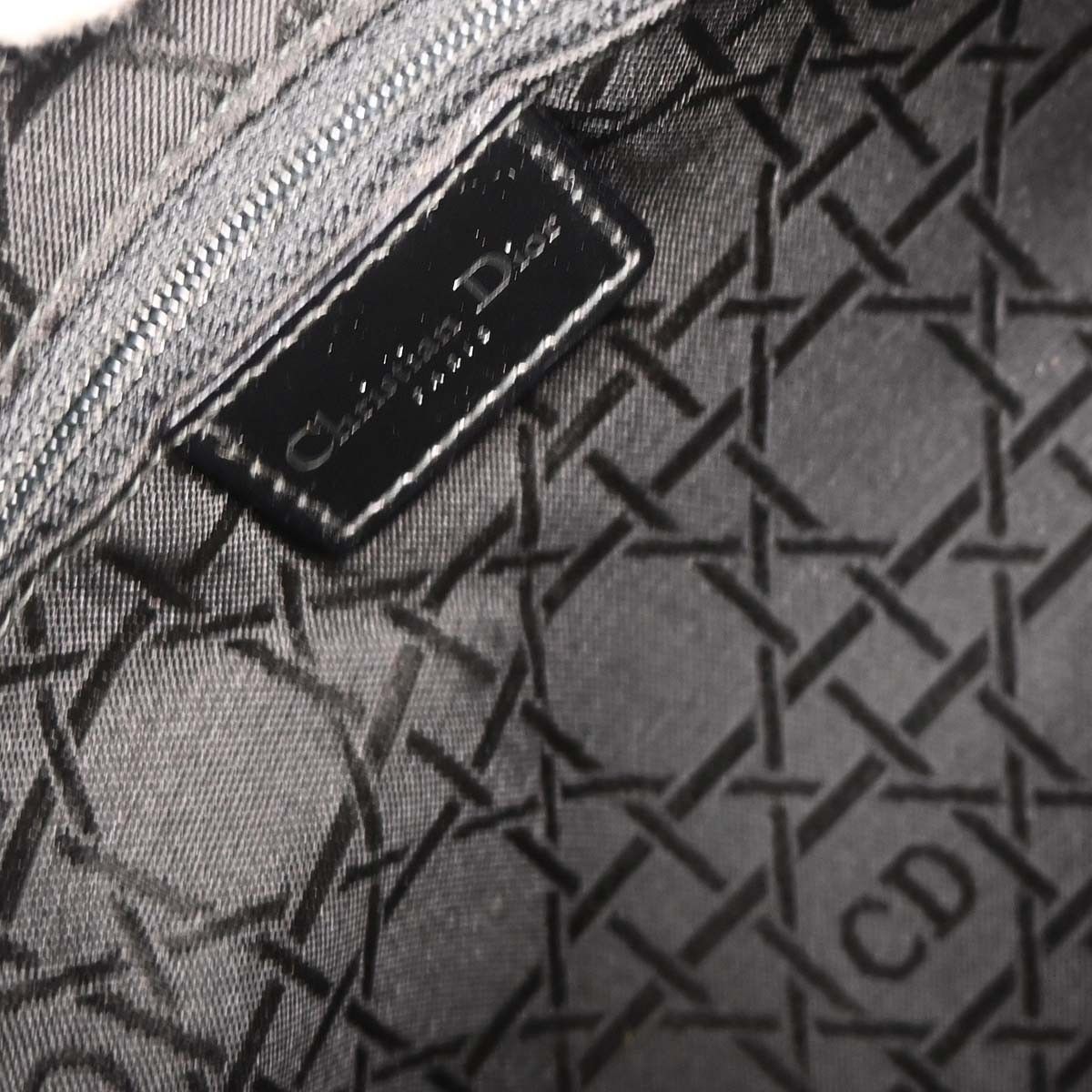 Dior Christian Dior Vintage Lady Dior Houndstooth Canvas Size ONE SIZE - 4 Thumbnail