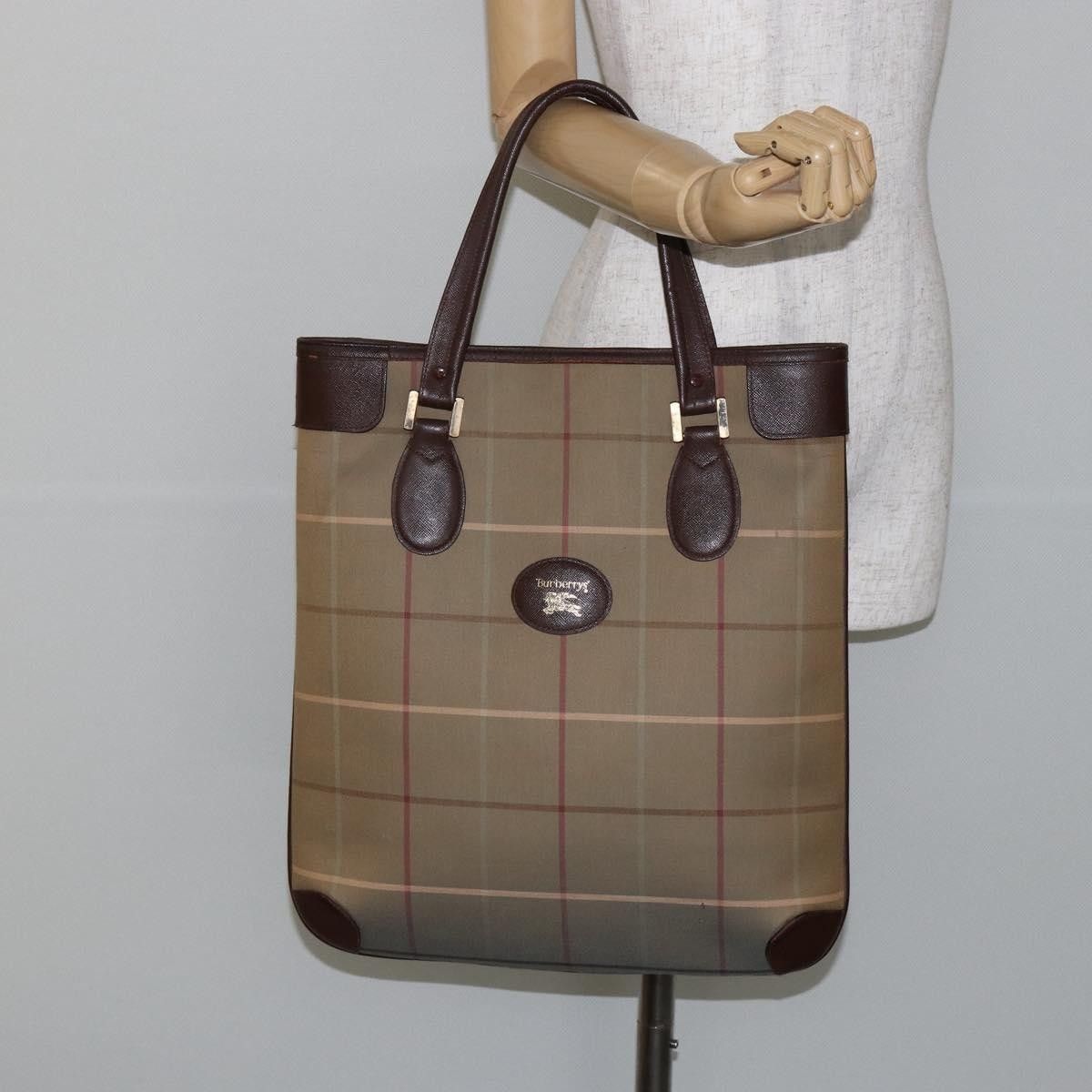 Burberry Burberry Nova Check Tote canvas check pattern Size ONE SIZE - 12 Thumbnail