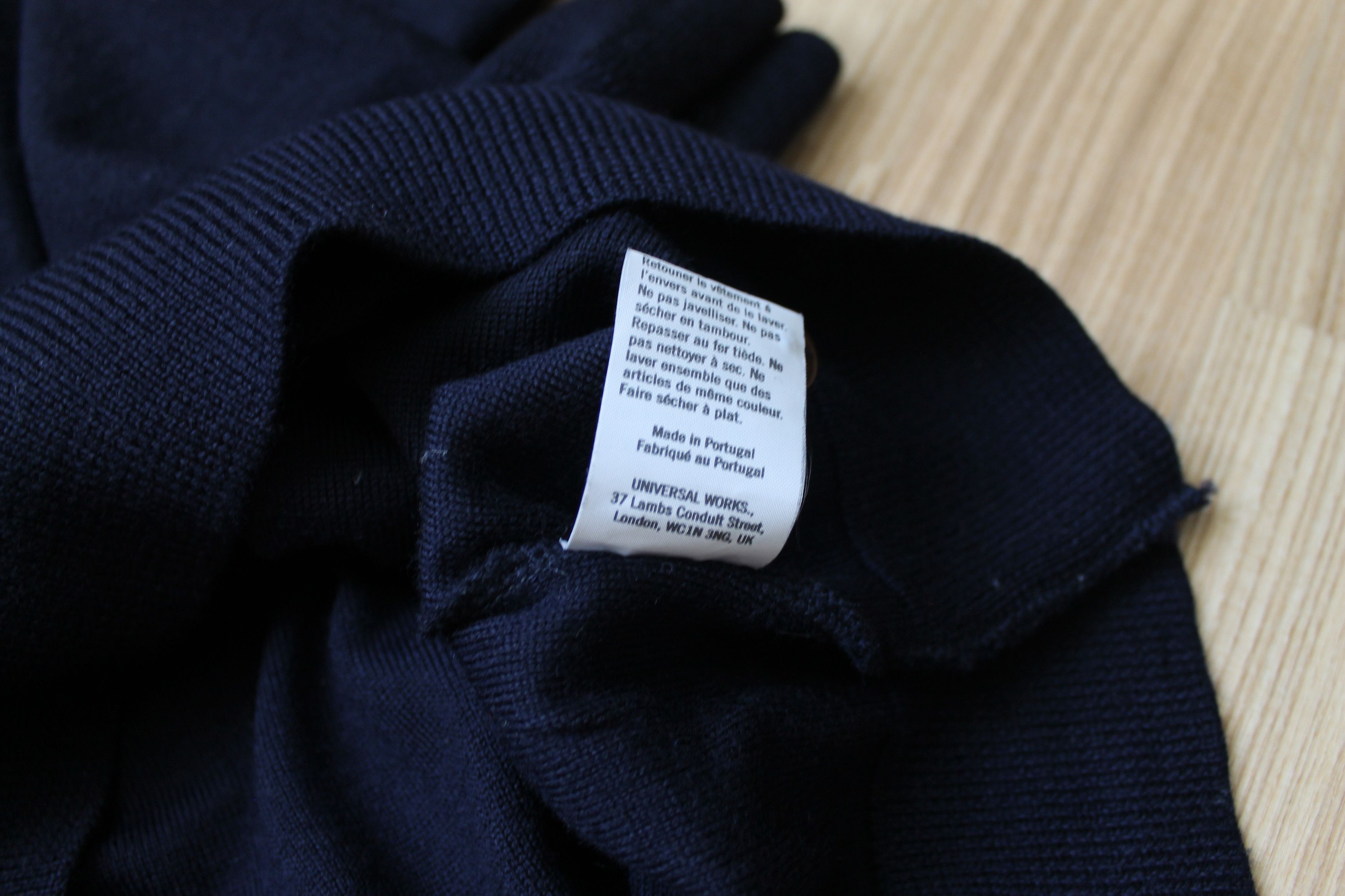 Universal Works Universal works blue sweater Size US S / EU 44-46 / 1 - 9 Thumbnail
