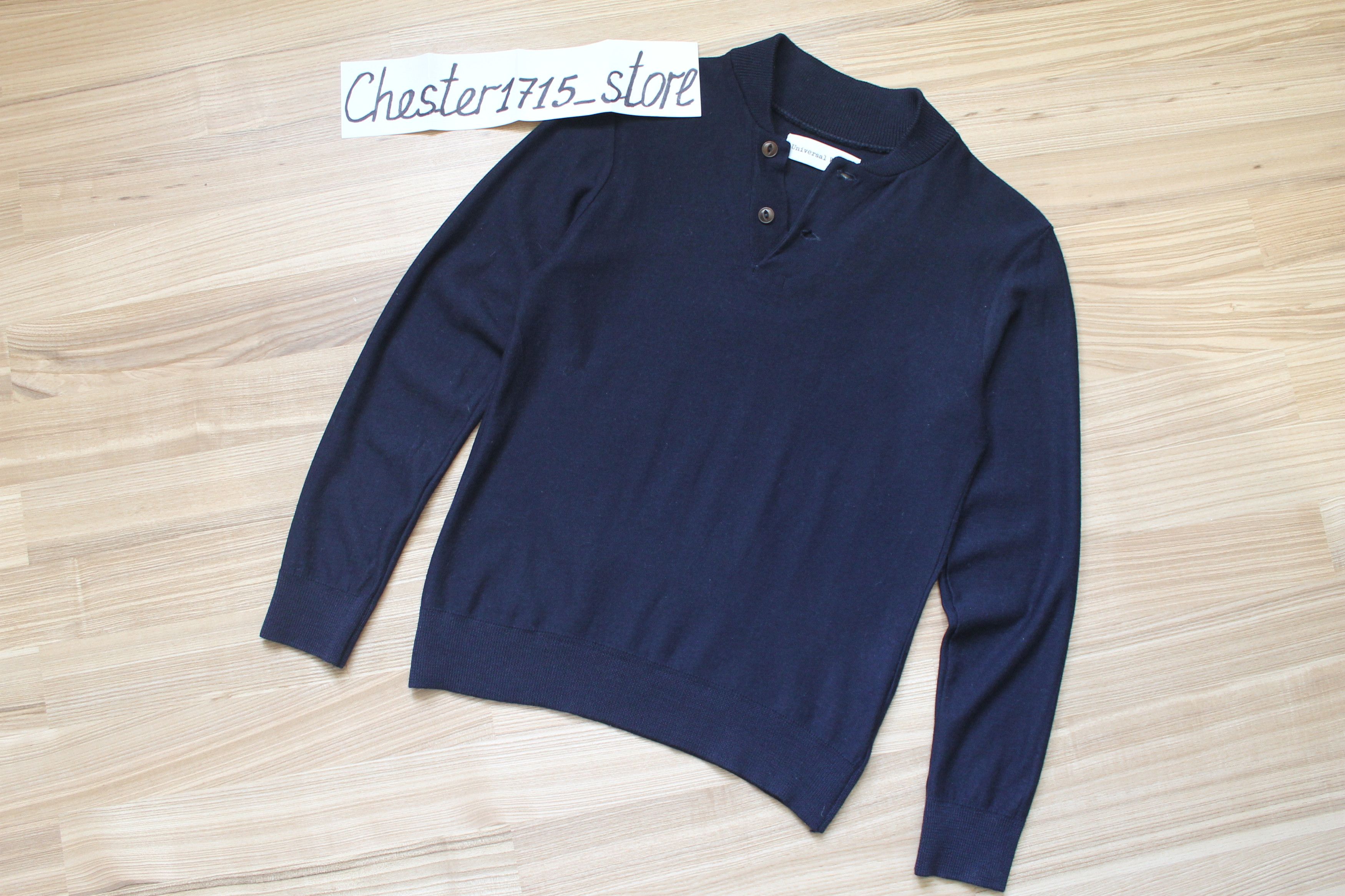 Universal Works Universal works blue sweater Size US S / EU 44-46 / 1 - 5 Thumbnail