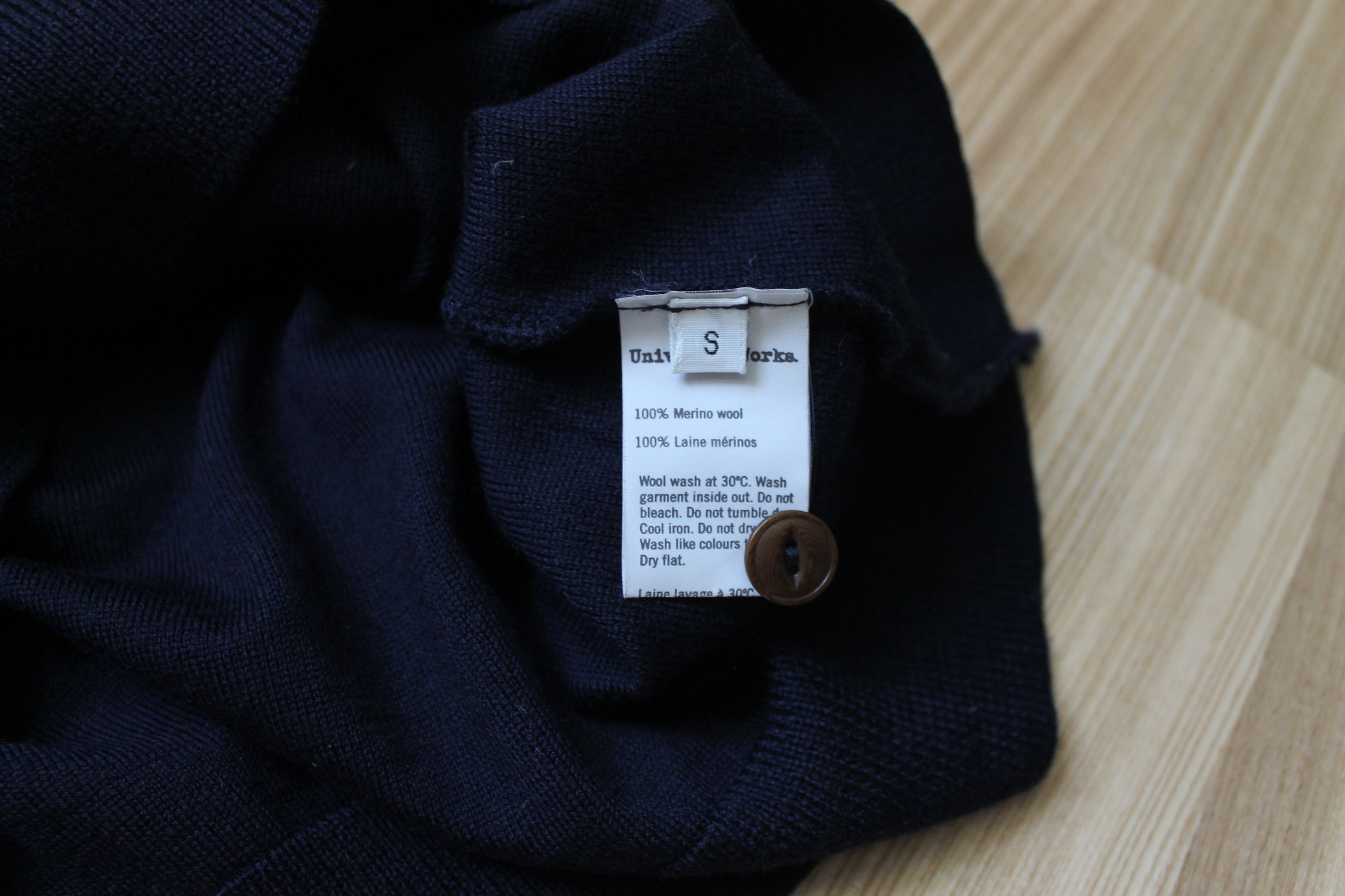 Universal Works Universal works blue sweater Size US S / EU 44-46 / 1 - 8 Thumbnail