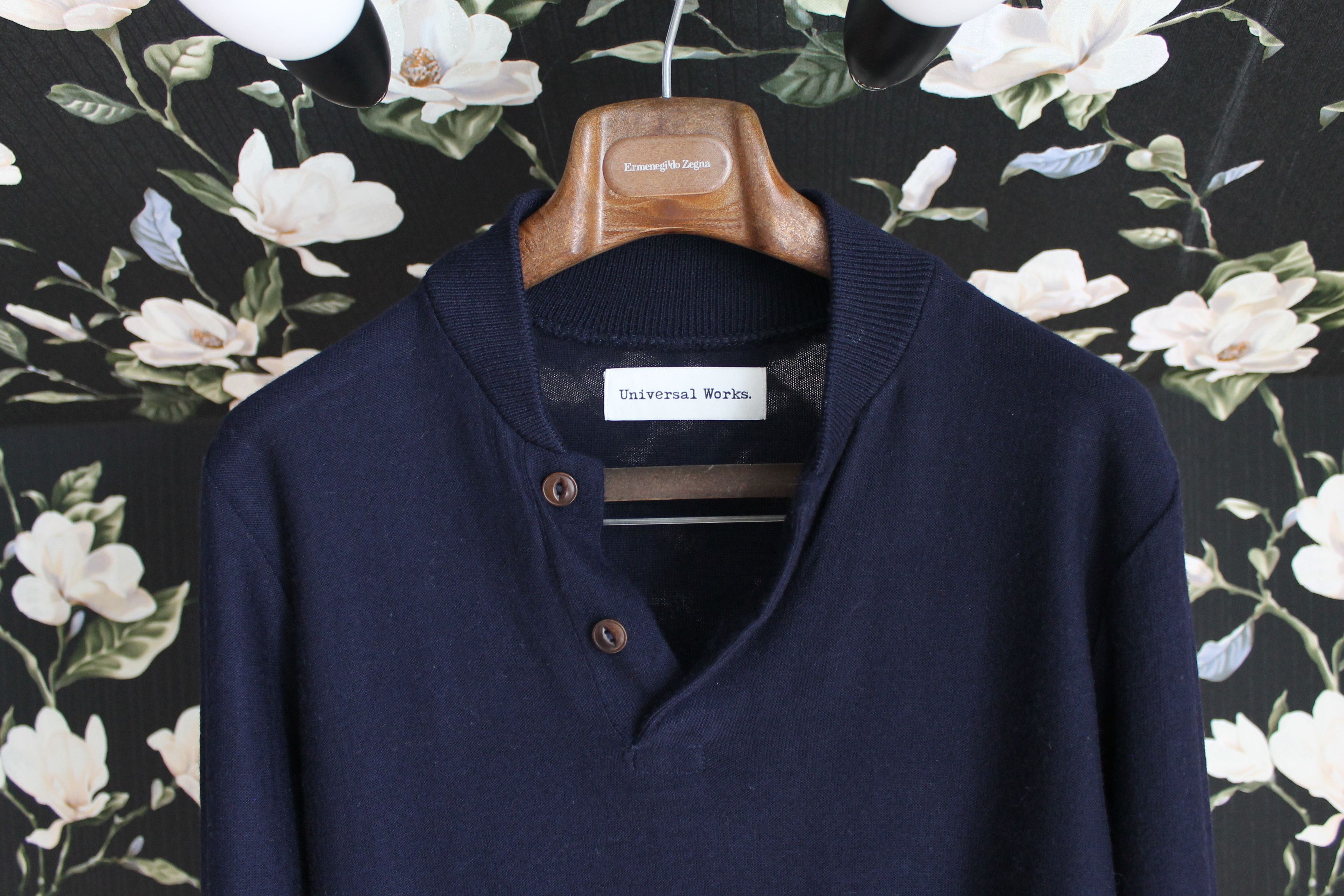 Universal Works Universal works blue sweater Size US S / EU 44-46 / 1 - 2 Thumbnail