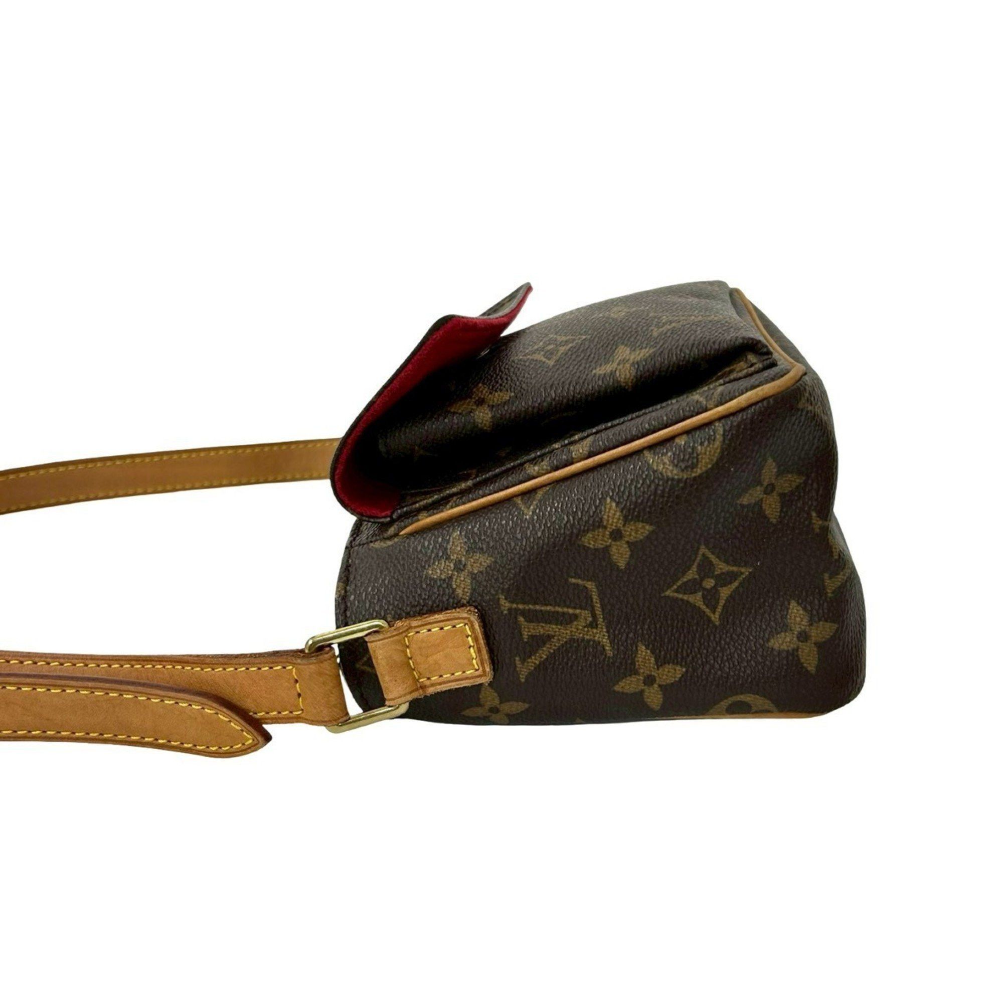 Louis Vuitton LOUIS VUITTON Viva Cite PM Monogram Leather Mini Shoulder Bag/Pochette/Sacoche Brown 76197 Size ONE SIZE - 5 Thumbnail