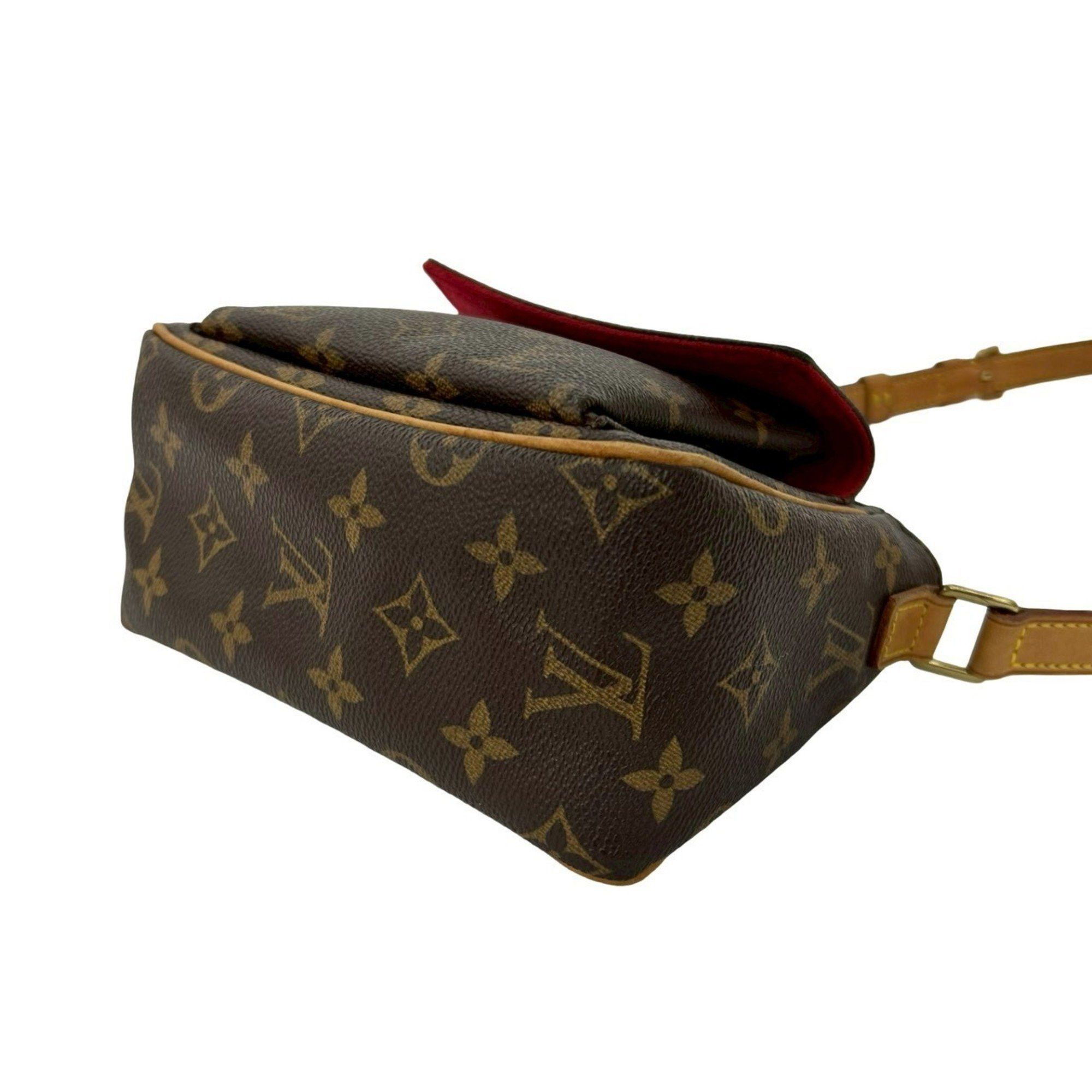 Louis Vuitton LOUIS VUITTON Viva Cite PM Monogram Leather Mini Shoulder Bag/Pochette/Sacoche Brown 76197 Size ONE SIZE - 8 Thumbnail