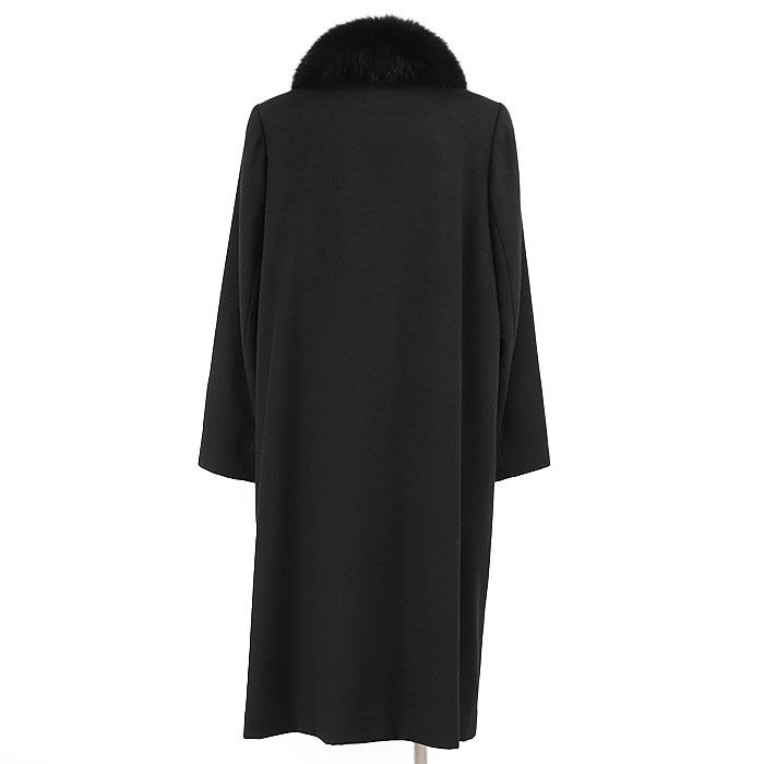 Other Other Balmain Pashmina Fox Fur Long Coat Natural Material Outerwear DUTY FREE for USA Size ONE SIZE - 6 Thumbnail