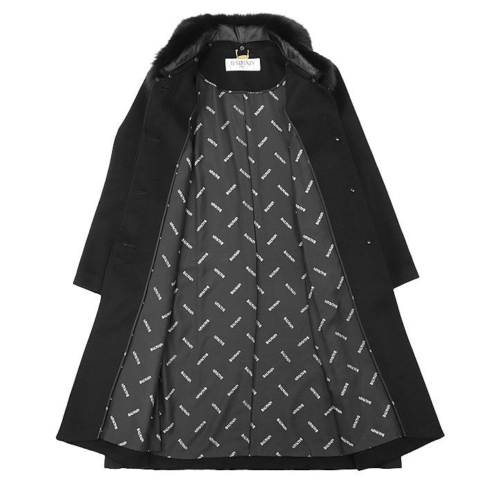 Other Other Balmain Pashmina Fox Fur Long Coat Natural Material Outerwear DUTY FREE for USA Size ONE SIZE - 8 Thumbnail
