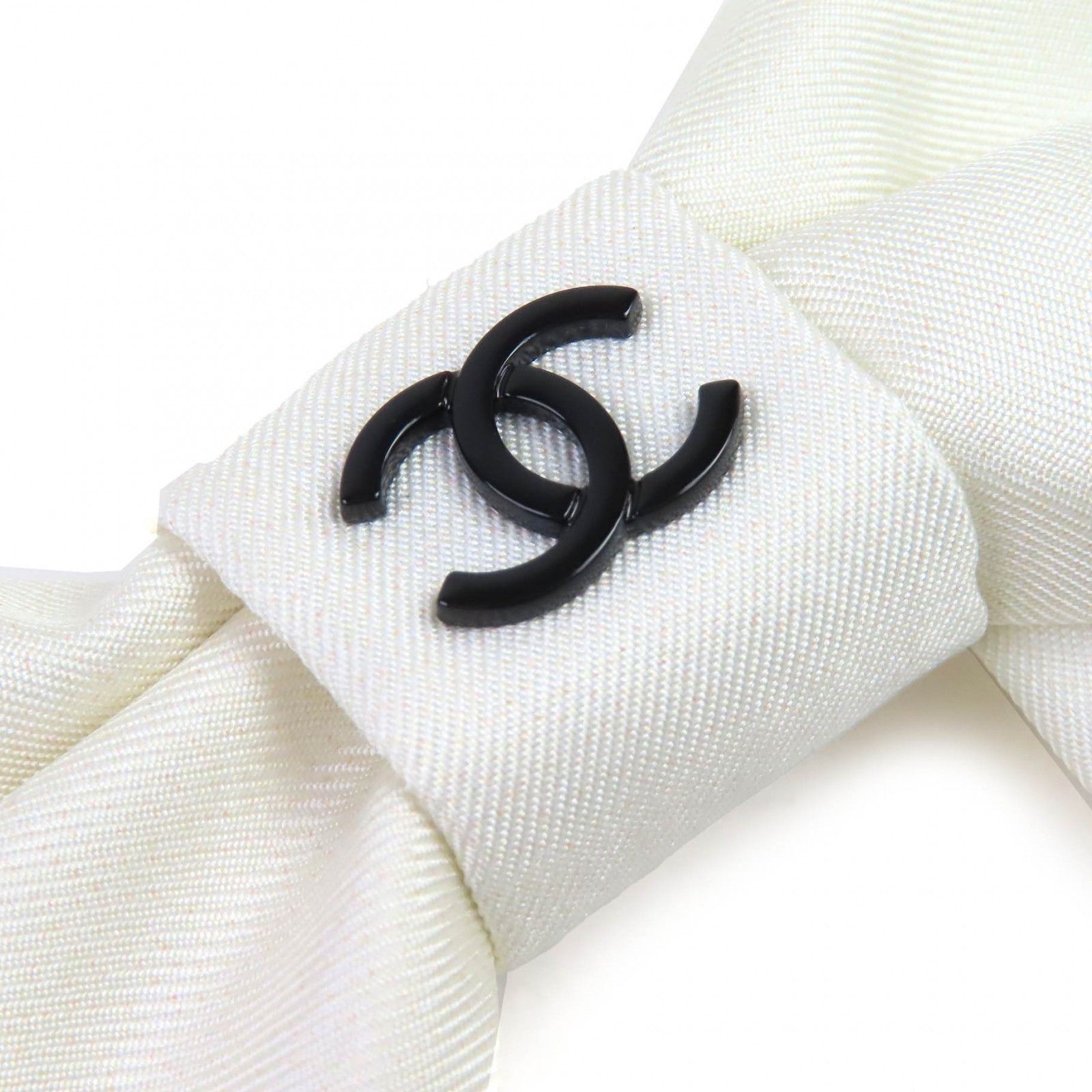 Chanel Chanel Chanel COCO Mark Ribbon Barrette Silk Hair Accessory Others Other DUTY FREE for USA Size ONE SIZE - 5 Thumbnail