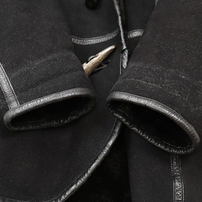 Issey Miyake Issey Miyake ISSEY MIYAKE Sheepskin Coat Leather Outerwear DUTY FREE for USA Size ONE SIZE - 4 Thumbnail