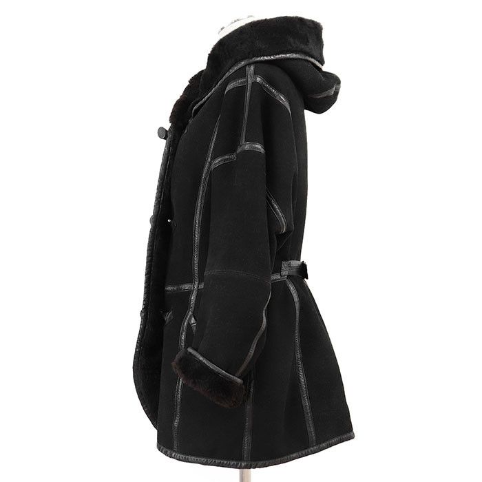 Issey Miyake Issey Miyake ISSEY MIYAKE Sheepskin Coat Leather Outerwear DUTY FREE for USA Size ONE SIZE - 5 Thumbnail
