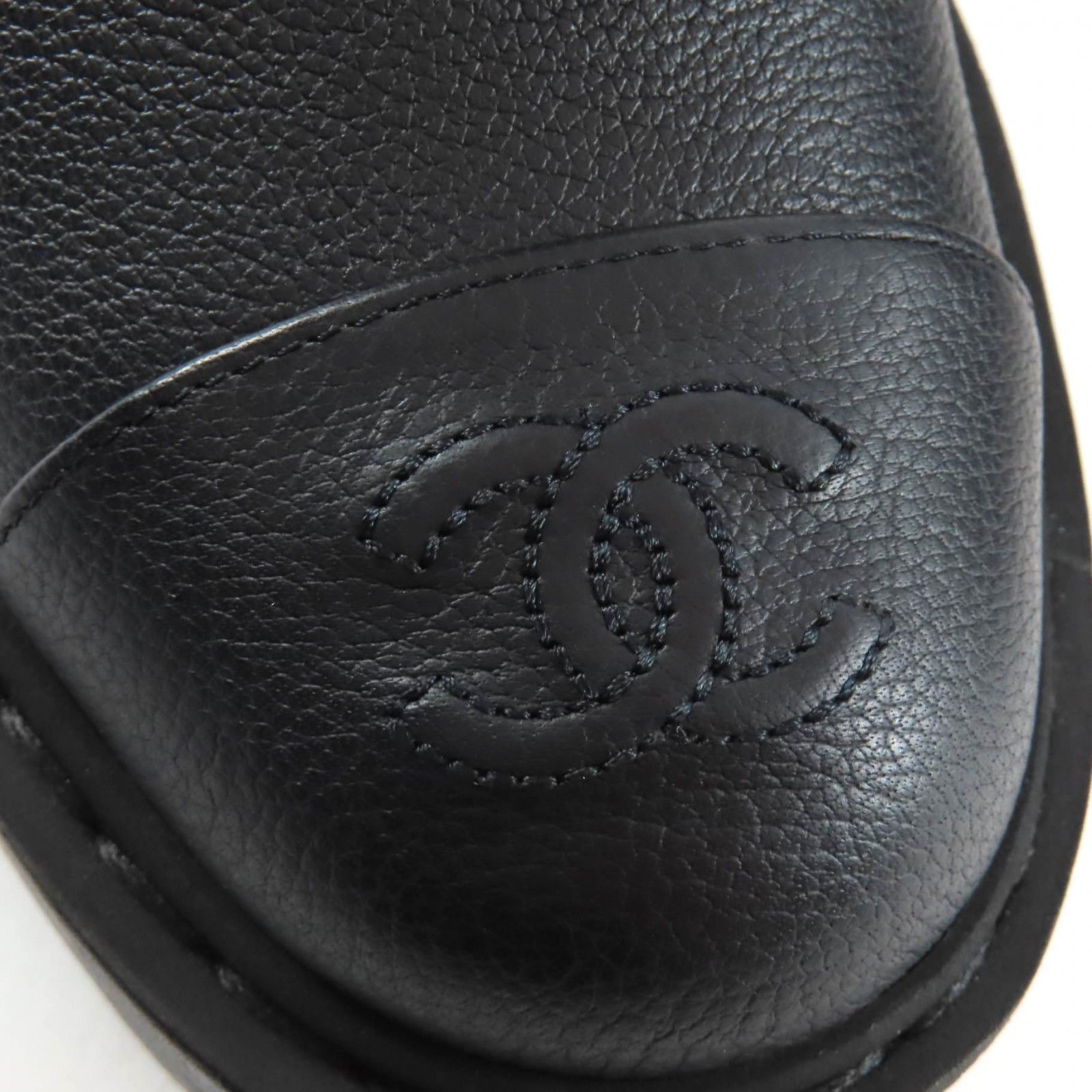 Chanel Chanel Chanel G36416 Leather Short Boots Leather Shoes G36416 DUTY FREE for USA Size ONE SIZE - 9 Thumbnail
