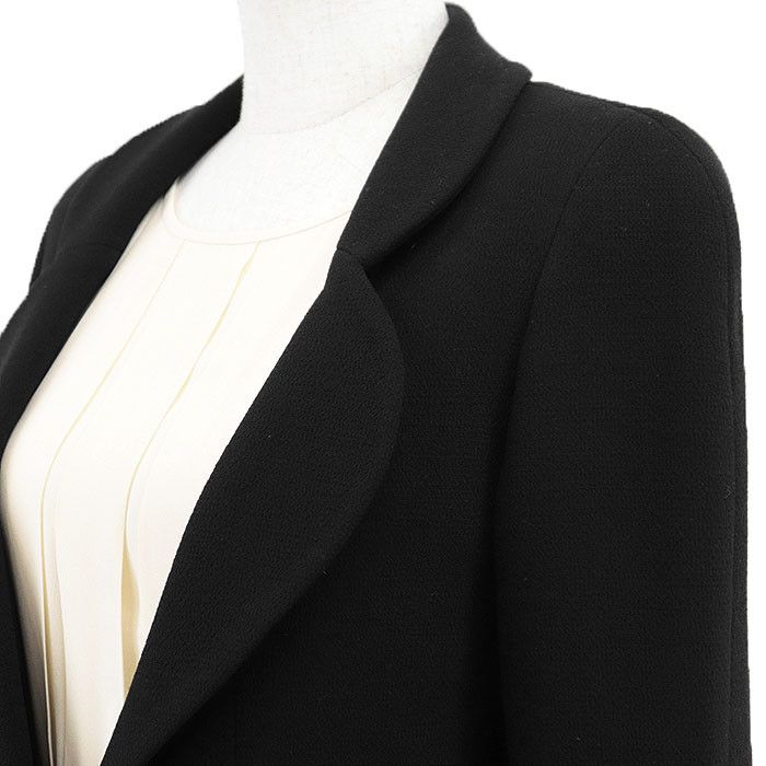 Chanel Chanel Chanel BOUTIQUE Wool Silk 2way Dress Jacket Set Leather Suits 28939 DUTY FREE for USA Size ONE SIZE - 11 Thumbnail