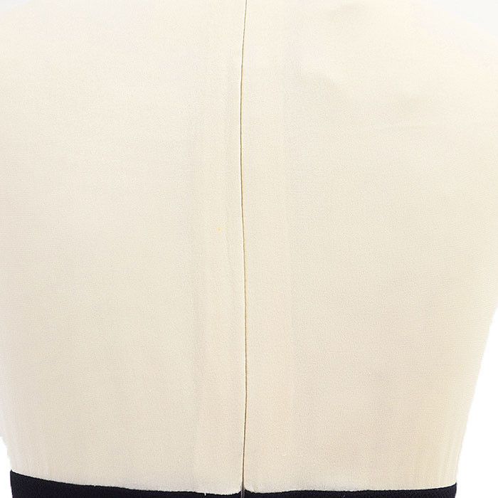 Chanel Chanel Chanel BOUTIQUE Wool Silk 2way Dress Jacket Set Leather Suits 28939 DUTY FREE for USA Size ONE SIZE - 17 Thumbnail