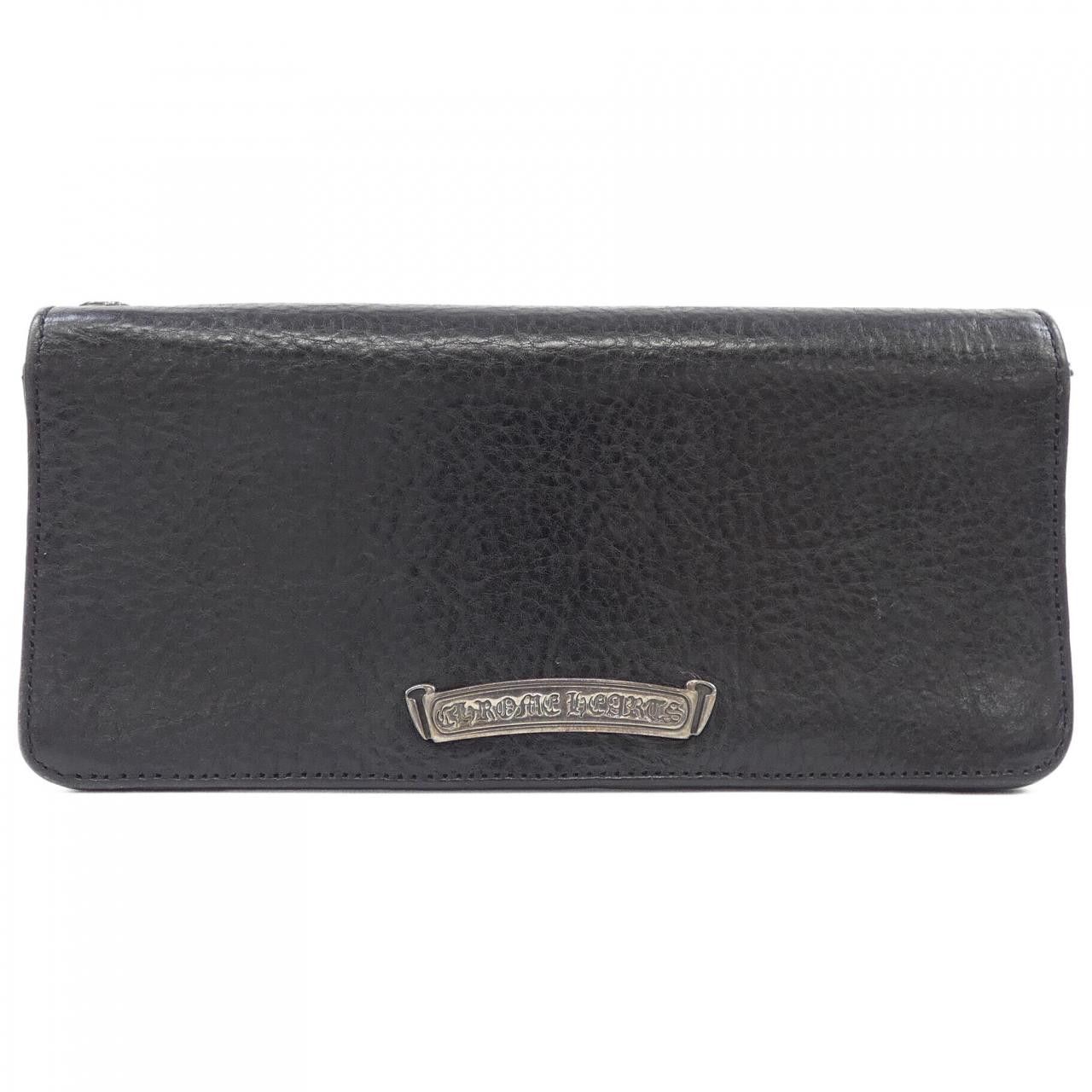 Chrome Hearts Other Chrome Hearts LNG SNGL FOLD TIPS Leather 925 Wallet Leather Long Wallet 2246 304 0041 0900 DUTY FREE for USA Size ONE SIZE - 2 Thumbnail