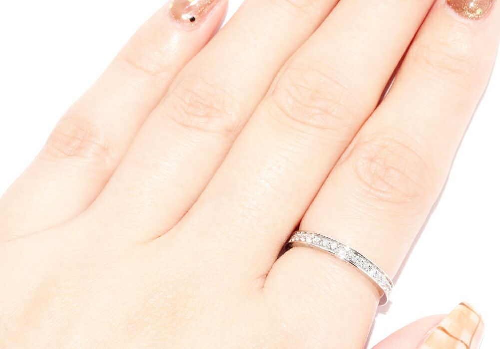 Cartier Cartier Cartier Ballerine Pt950 Diamond Ring Size 11.5 Metal Ring B40720 DUTY FREE for USA Size ONE SIZE - 6 Thumbnail