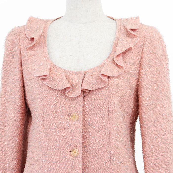 Chanel Chanel Chanel 99A P14302 Tweed 2way Set Cotton Suits P14302 DUTY FREE for USA Size ONE SIZE - 11 Thumbnail